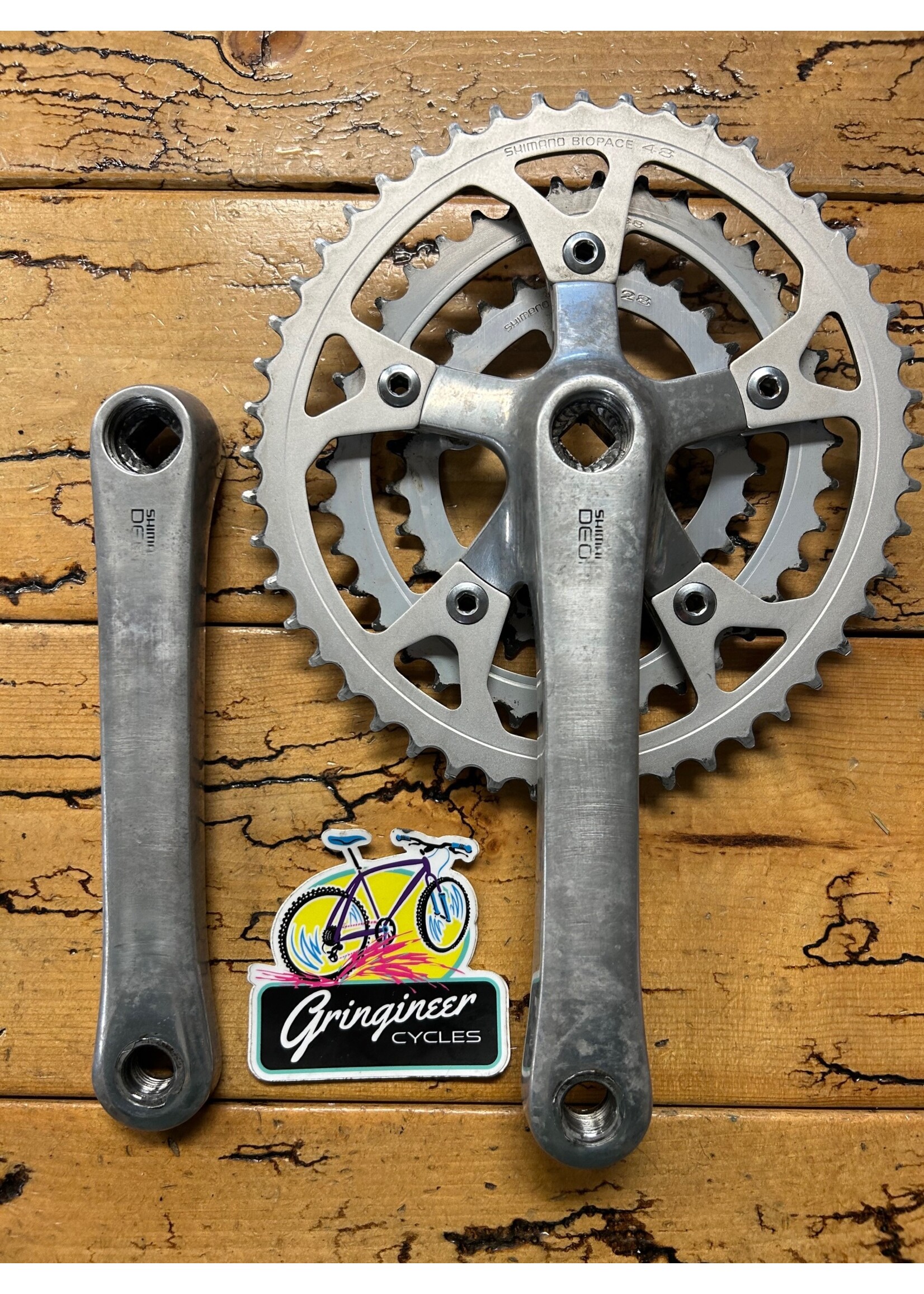 SHIMANO Shimano Deore FC-Mt60 48/38/28 175mm Crankset
