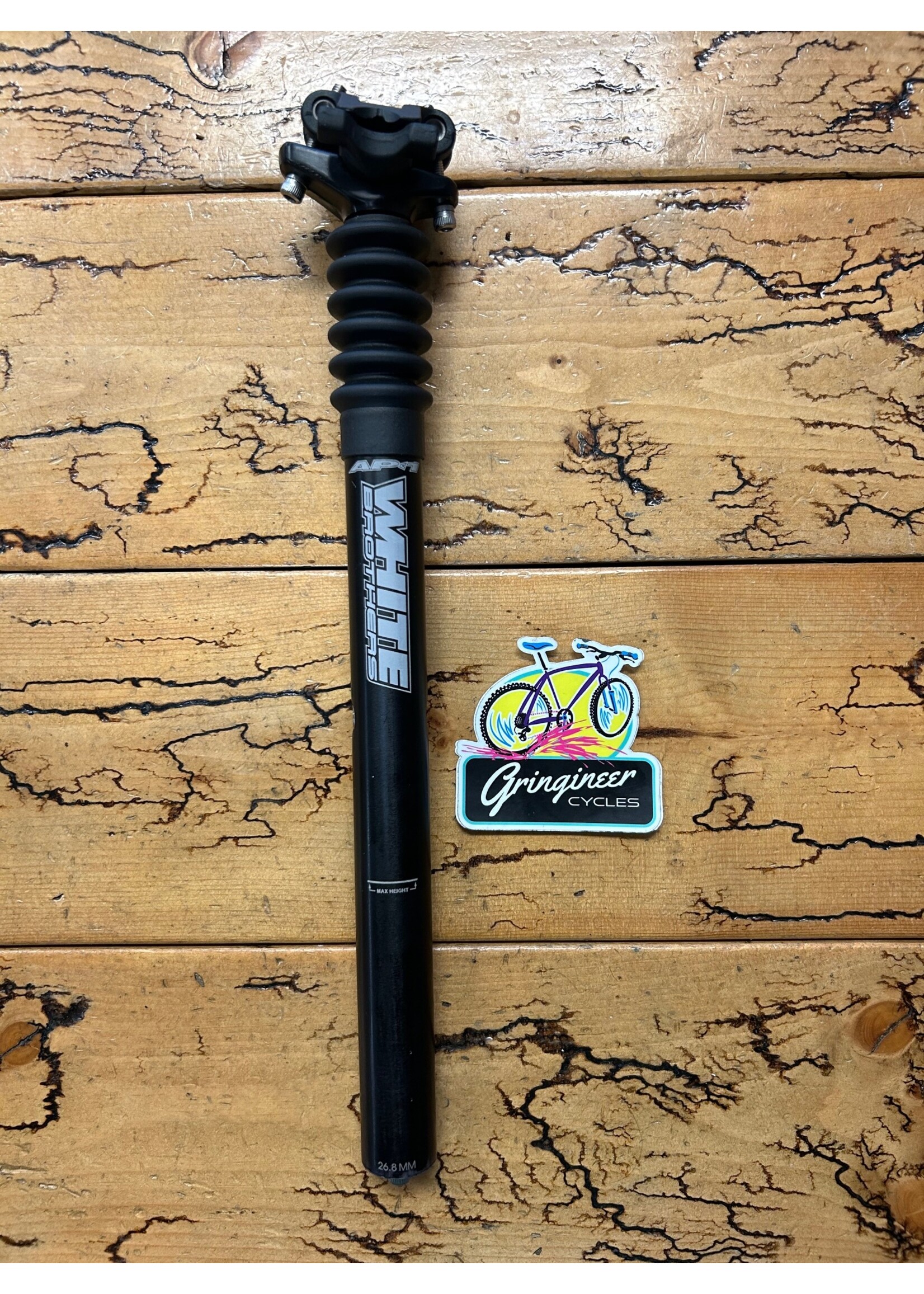 White Brothers White Brothers AP1 26.8mm Air Suspension Seatpost