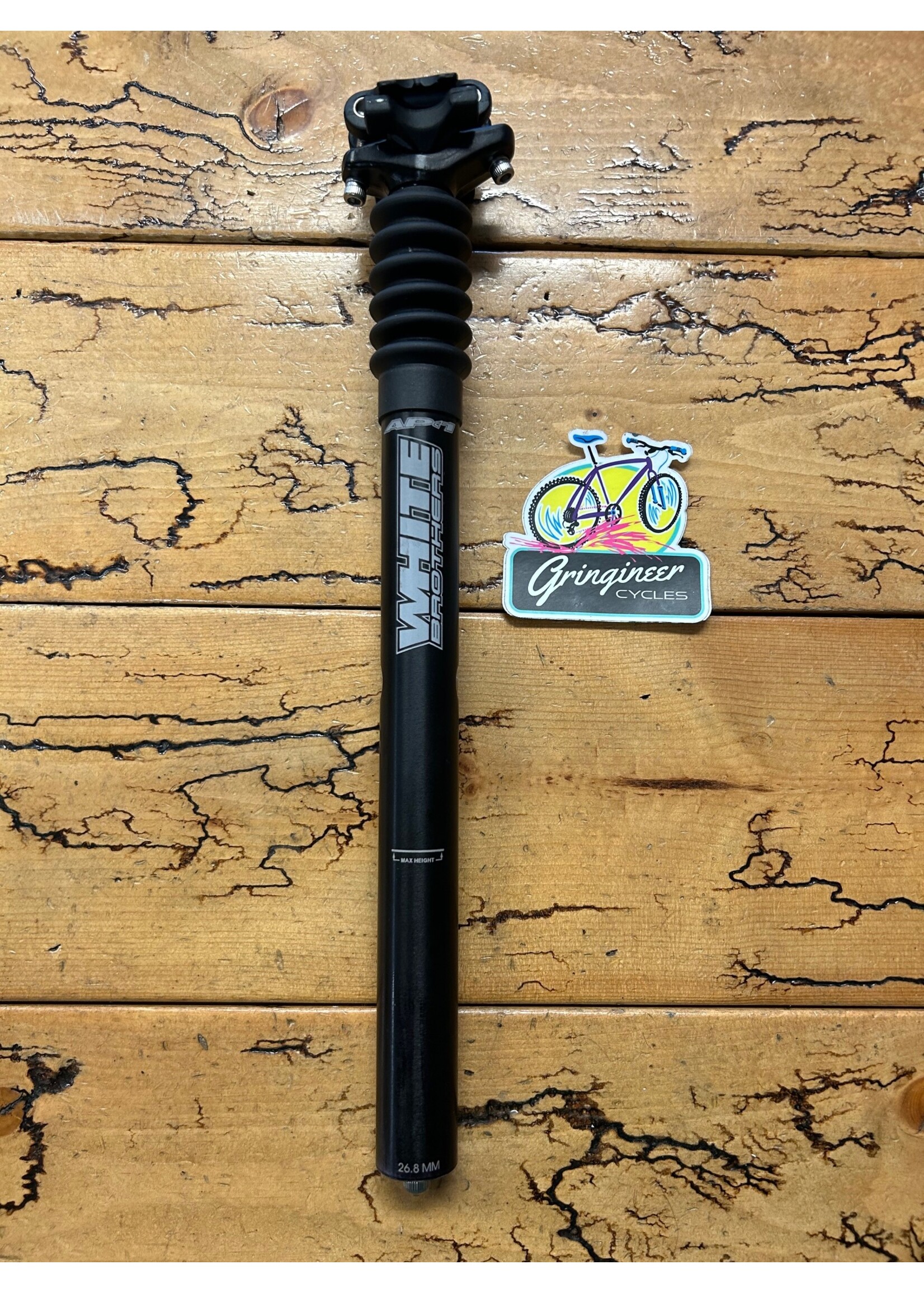 White Brothers White Brothers AP1 26.8mm Air Suspension Seatpost