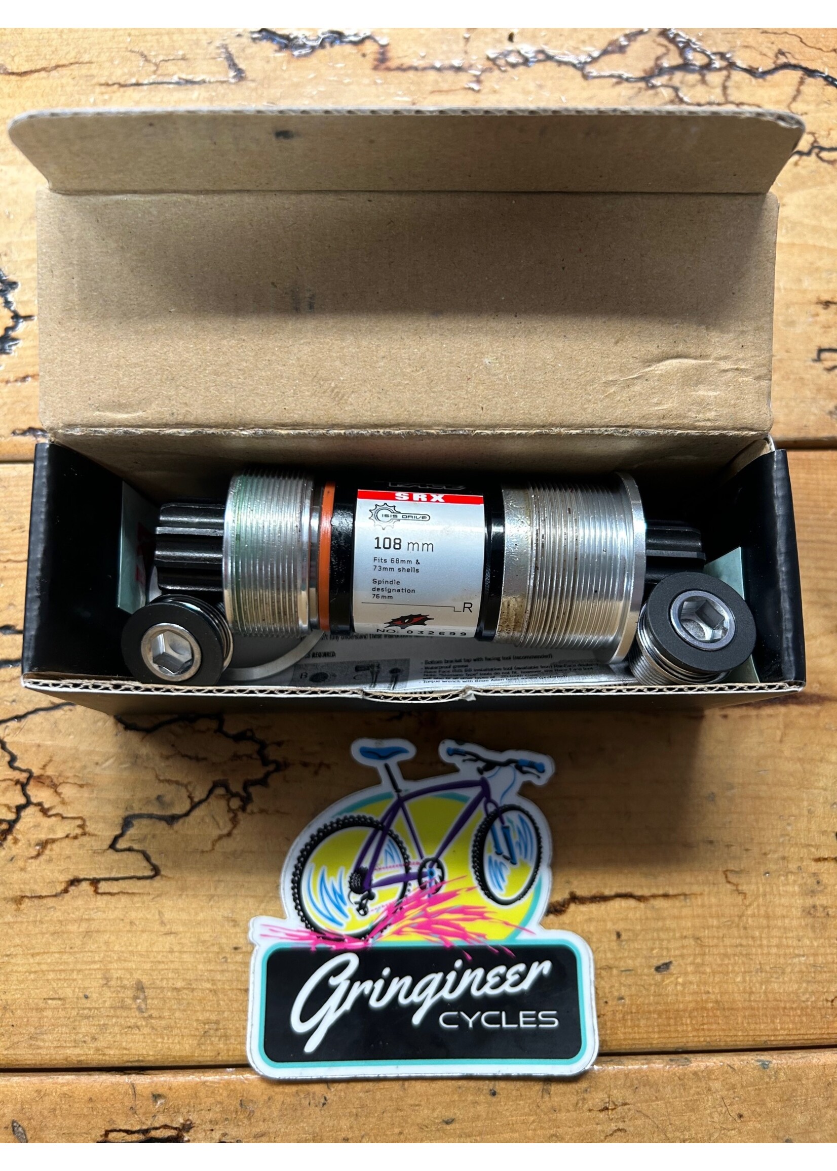Raceface Raceface ISIS SRX 108mm 68/73mm Bottom Bracket