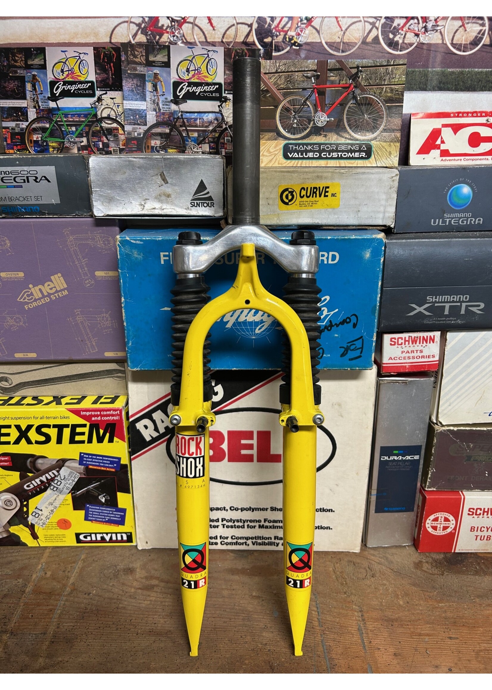 Rock Shox Rockshox Quardra 21R 26" 1 Inch Threaded Suspenison Fork