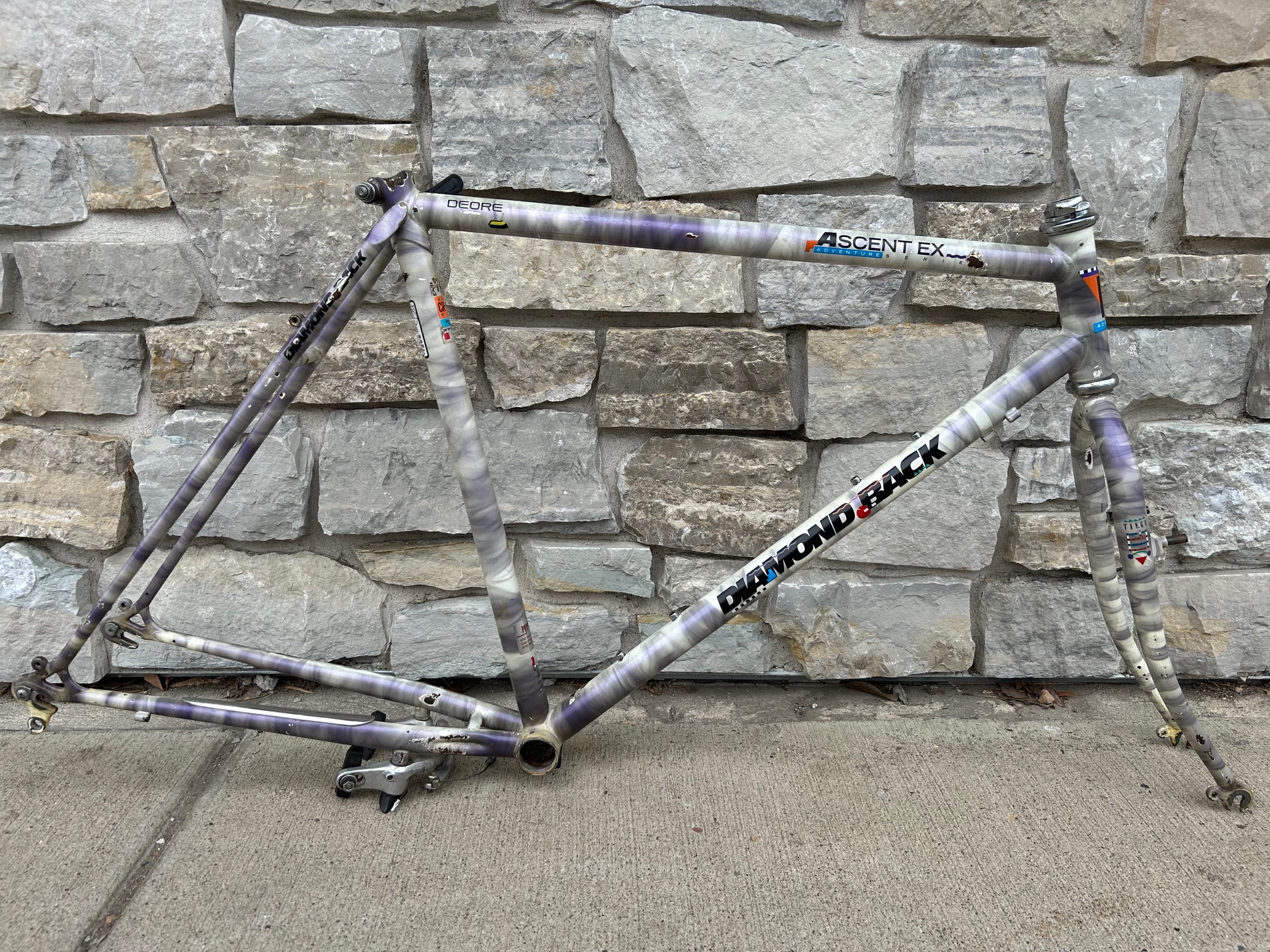 1988 20" Diamondback Ascent EX Frameset Gringineer Cycles
