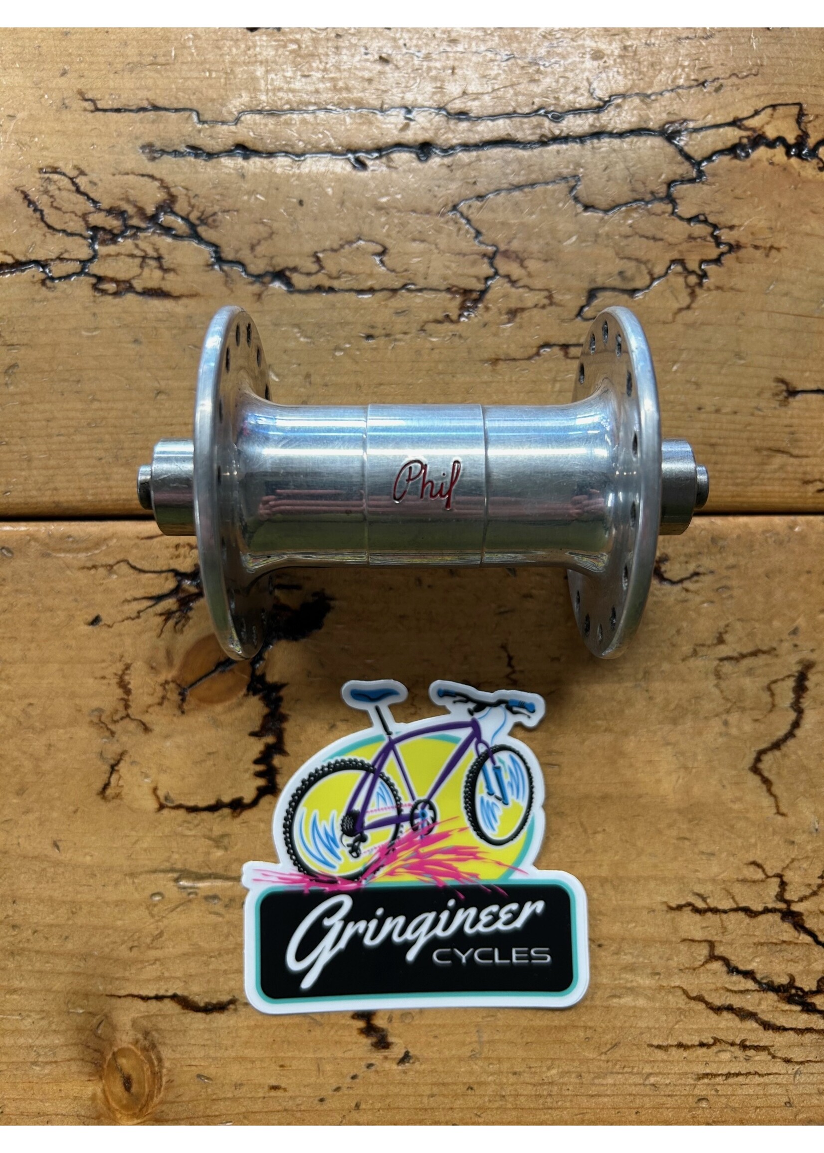 Phil Wood Phil Wood 32 Hole High Flange Front Hub