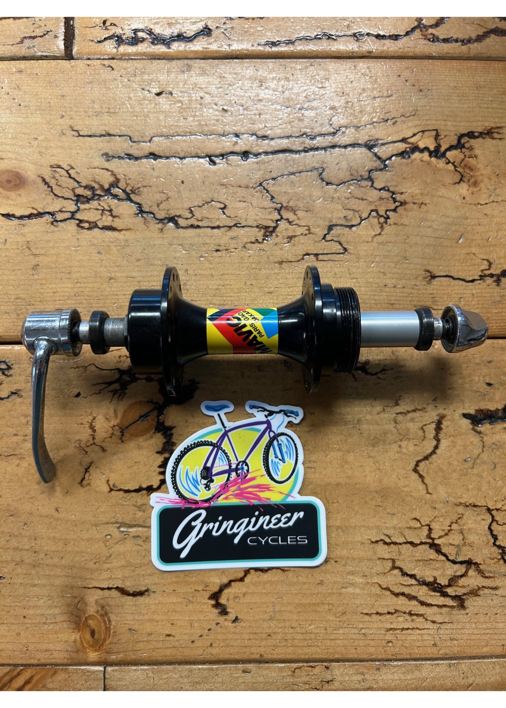 Mavic Mavic Paris Gao Dakar 28 Hole 135mm Rear Hub With Skewer