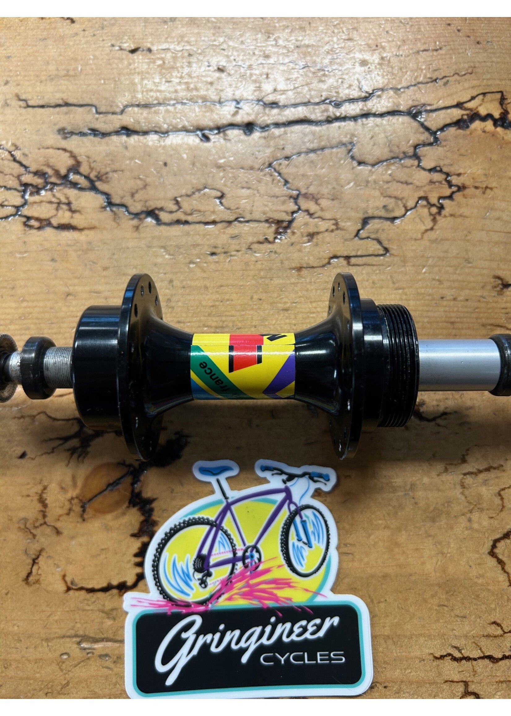 Mavic Mavic Paris Gao Dakar 28 Hole 135mm Rear Hub With Skewer