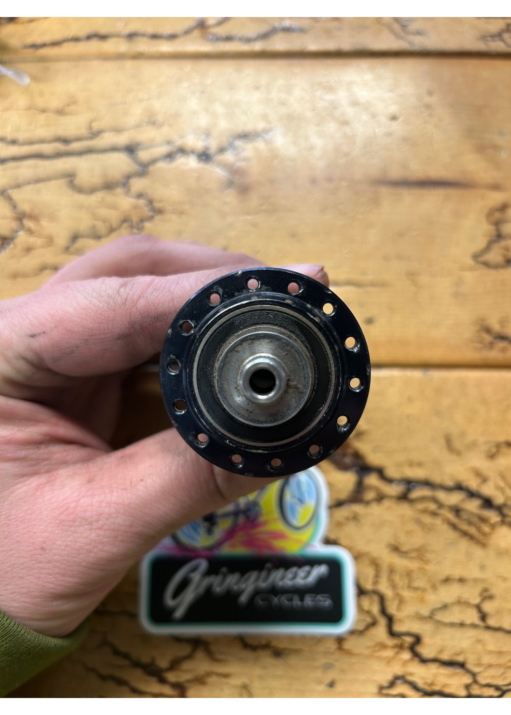 Coda Coda Black Sealed Bearing 28 Hole Front Hub