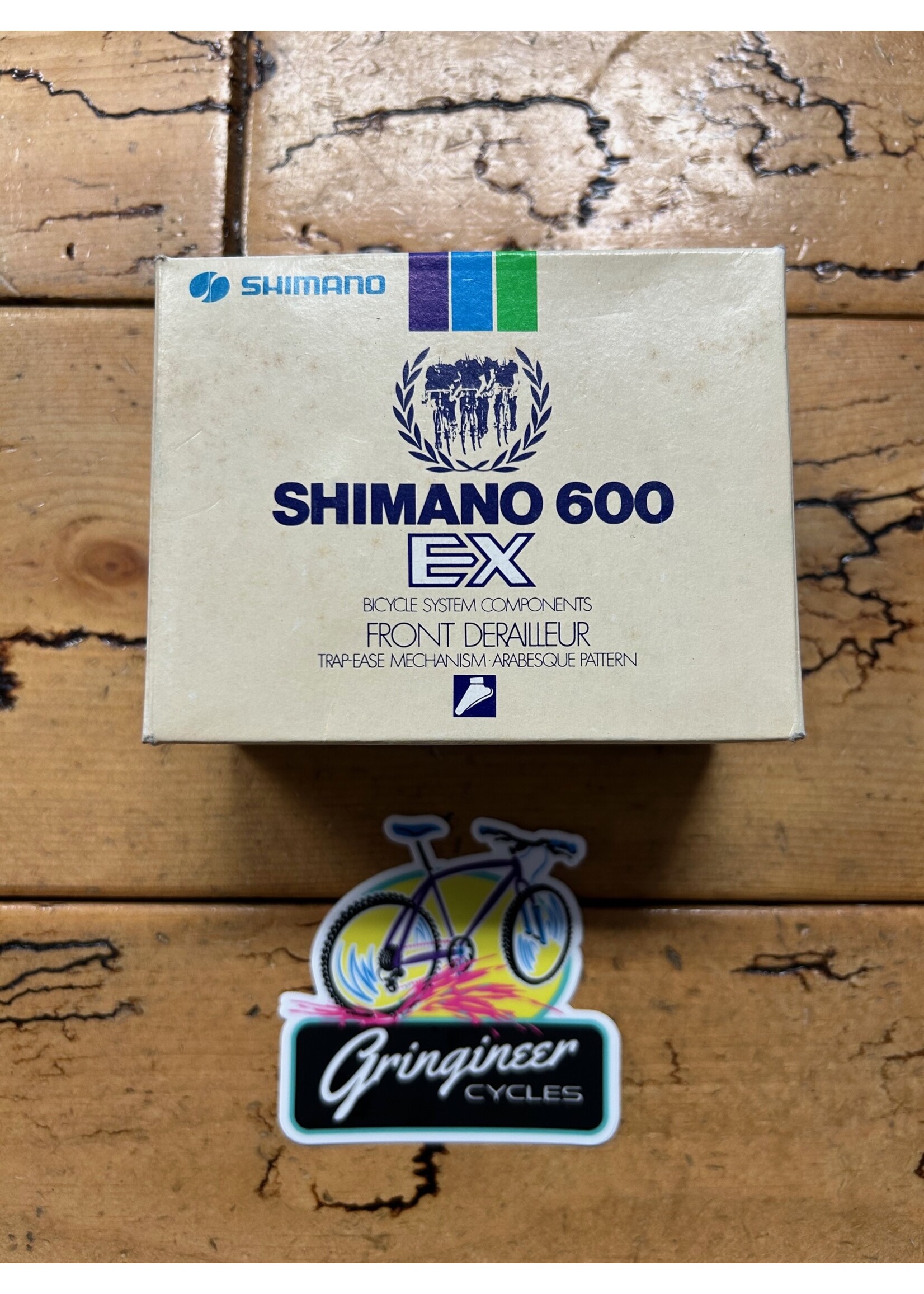 SHIMANO Shimano 600EX Arabesque FD-6200 Front Derailleur NOS