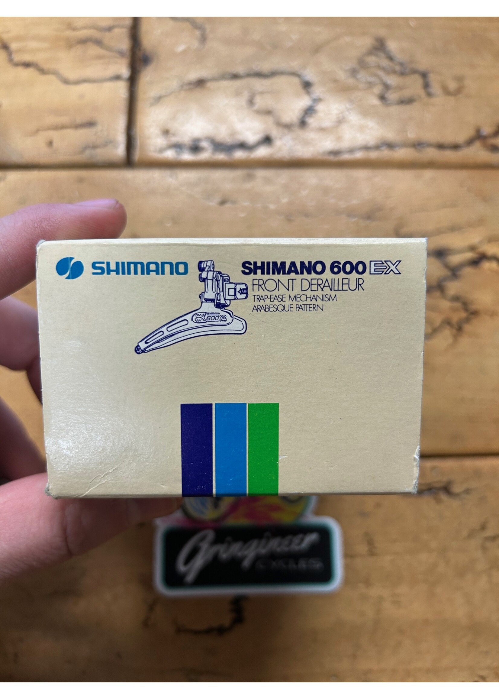 SHIMANO Shimano 600EX Arabesque FD-6200 Front Derailleur NOS