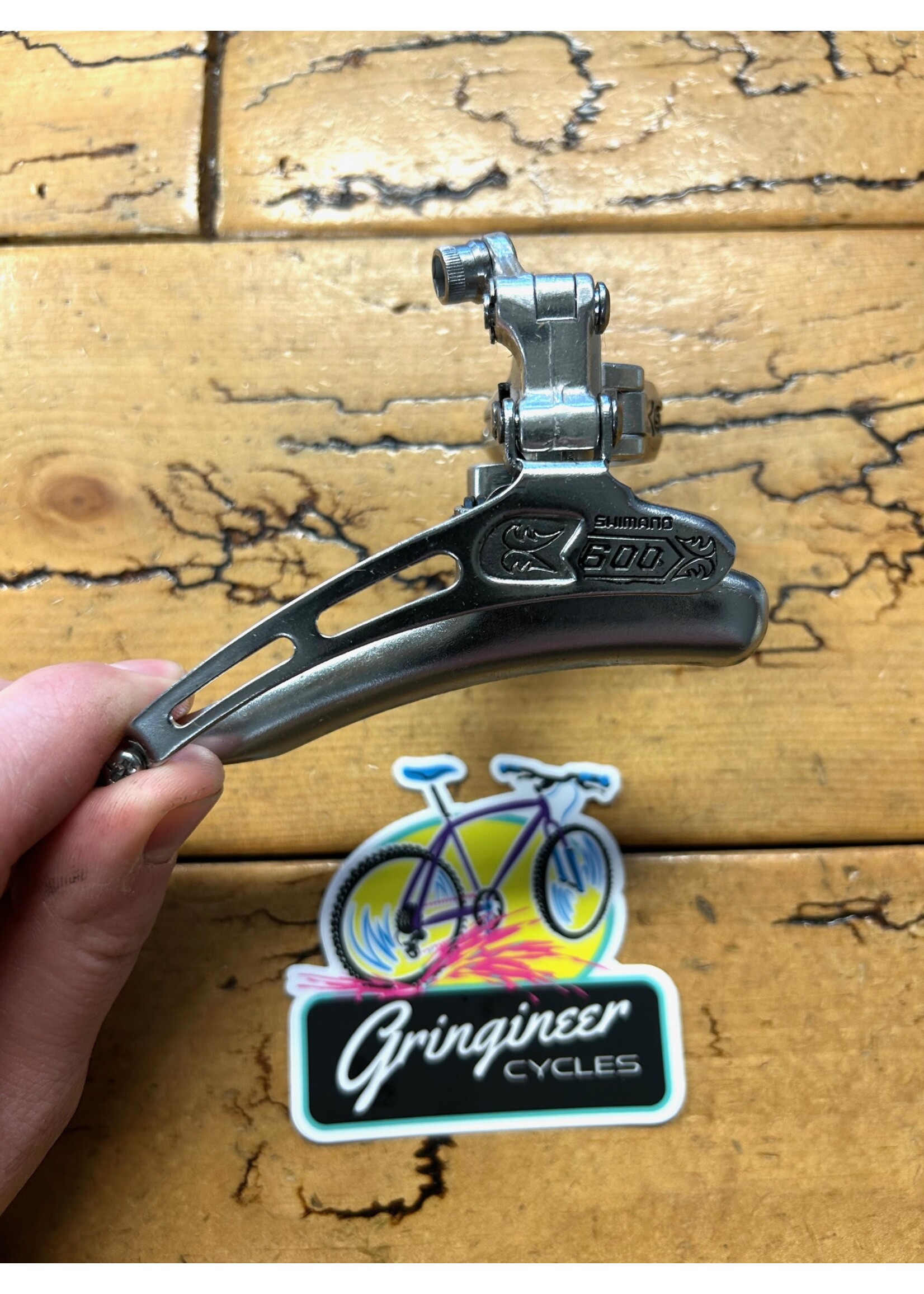 SHIMANO Shimano 600EX Arabesque FD-6200 Front Derailleur NOS