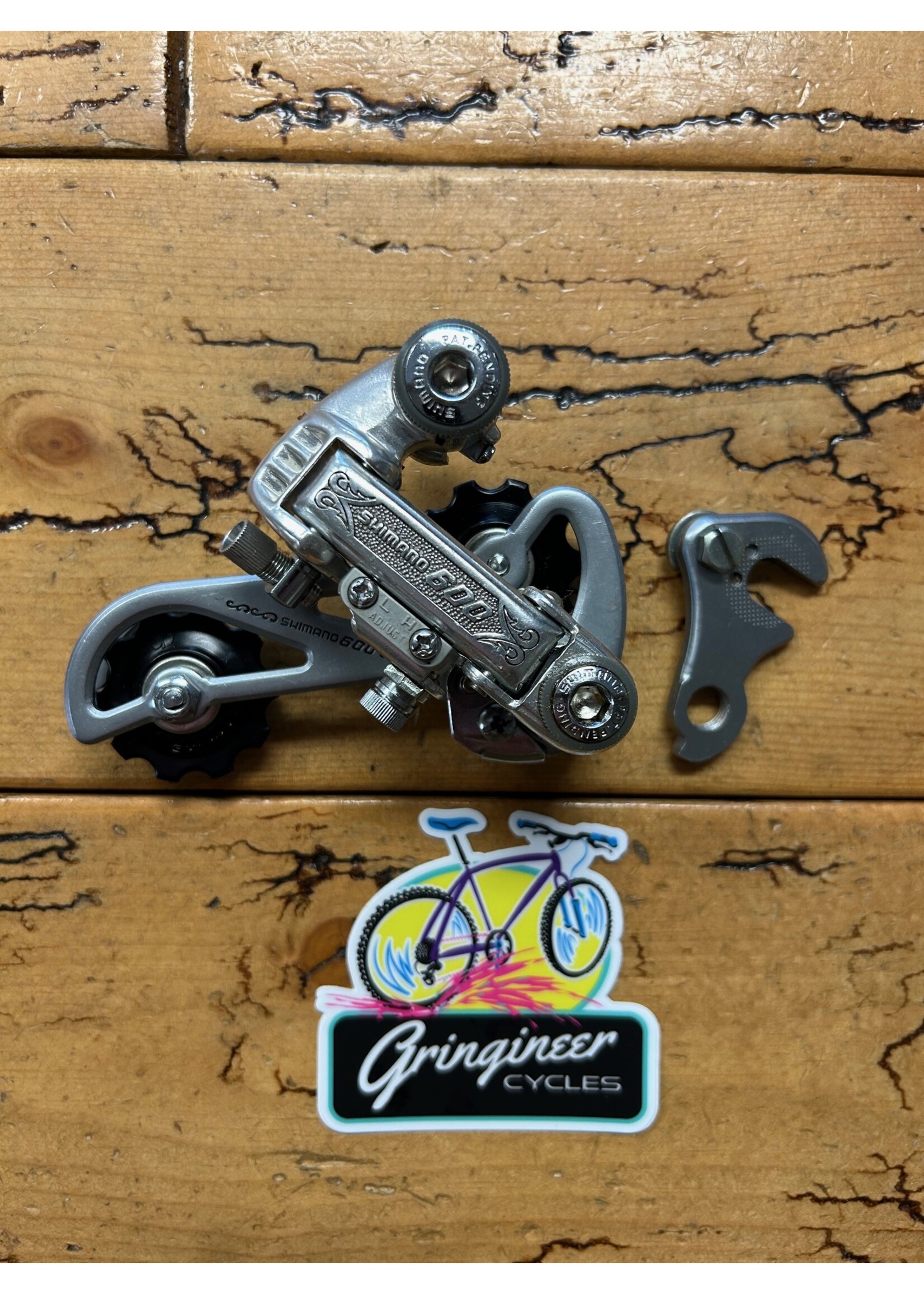 SHIMANO Shimano 600EX Arabesque RD-6210 Long Cage Rear Derailleur NOS