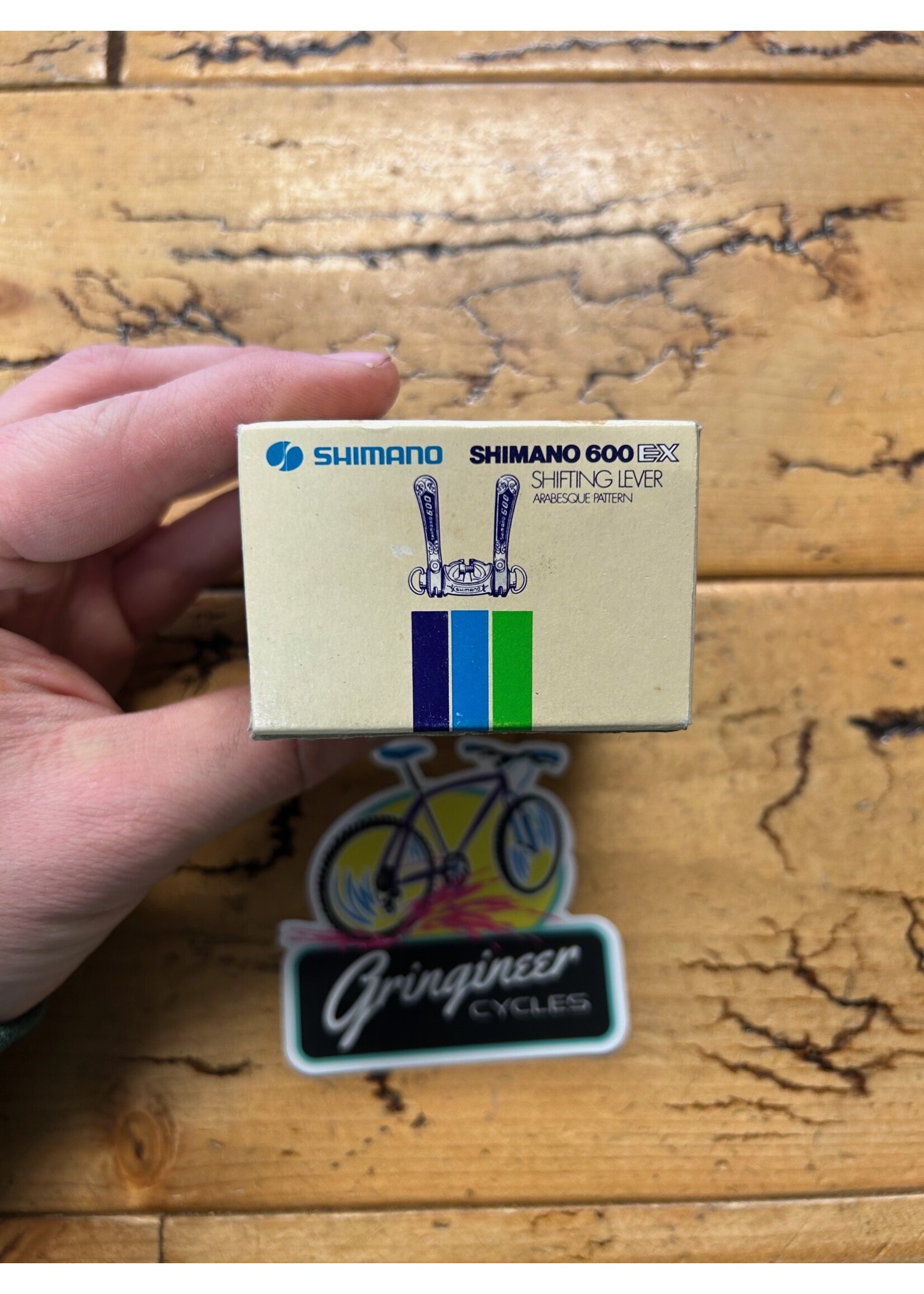 SHIMANO Shimano 600EX Arabesque Downtube Shifters NOS