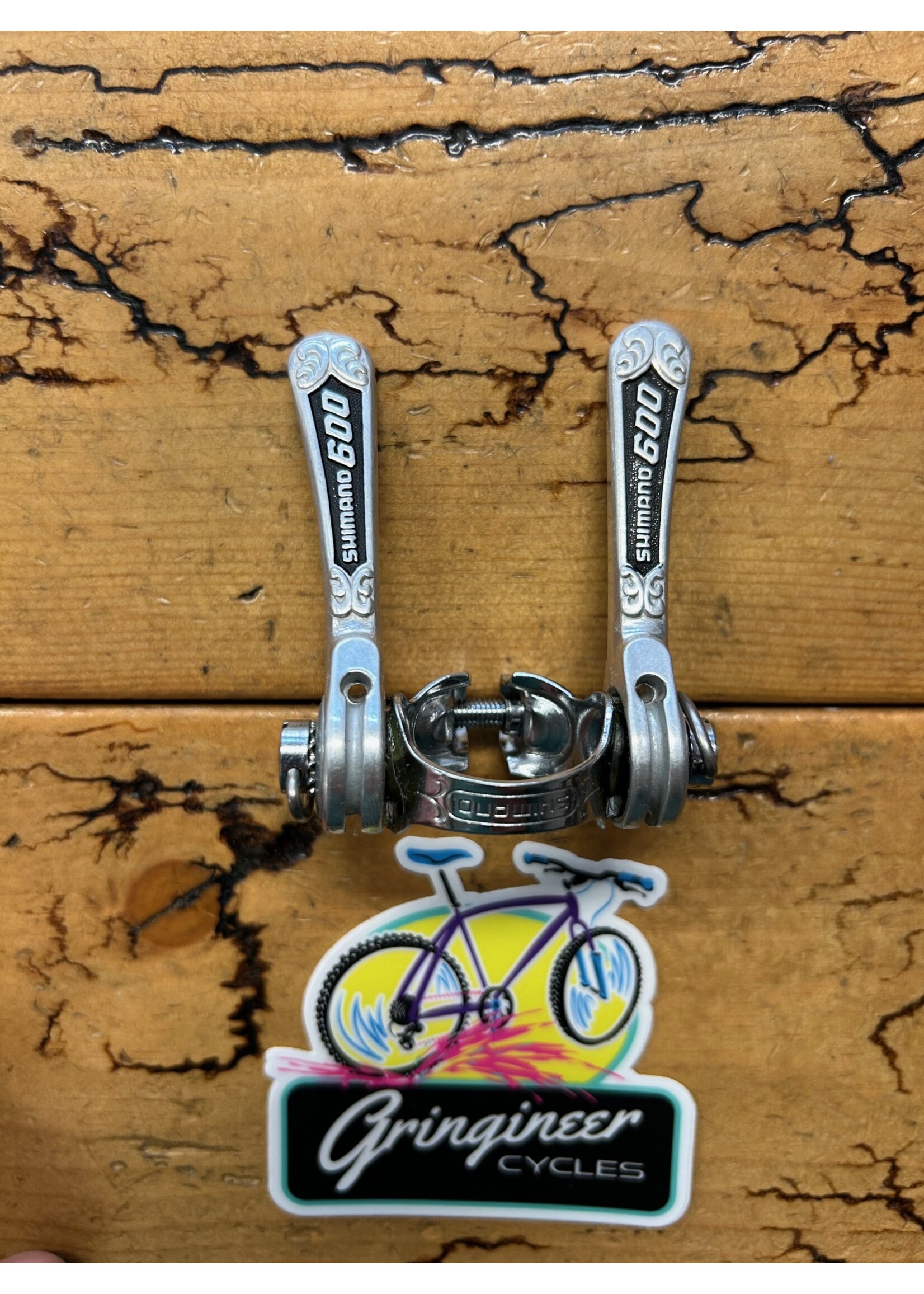 SHIMANO Shimano 600EX Arabesque Downtube Shifters NOS