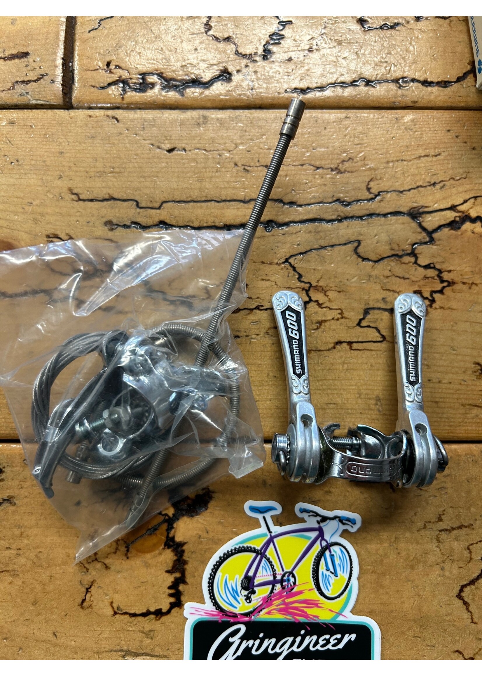 SHIMANO Shimano 600EX Arabesque Downtube Shifters NOS