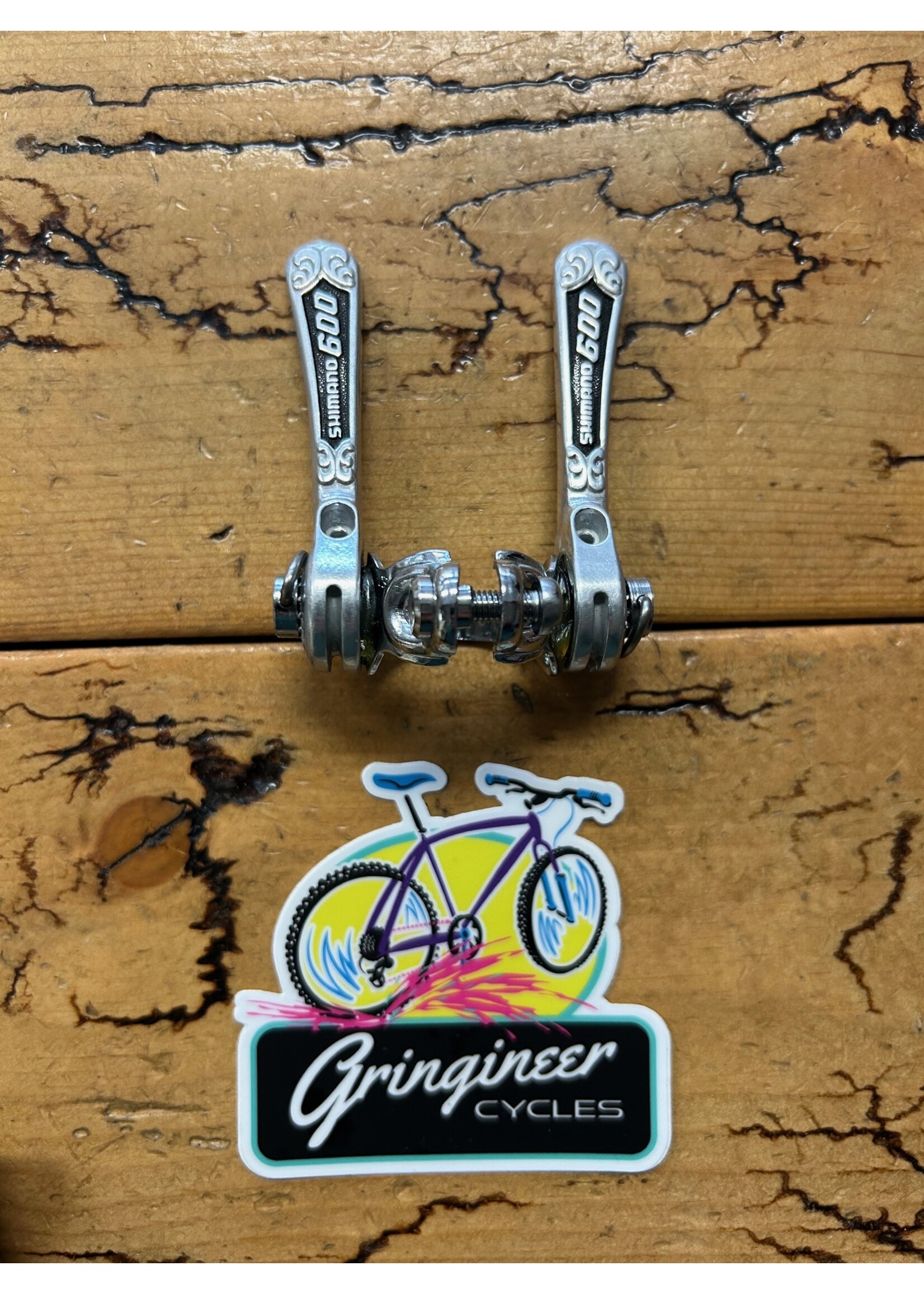 SHIMANO Shimano 600EX Arabesque Downtube Shifters NOS