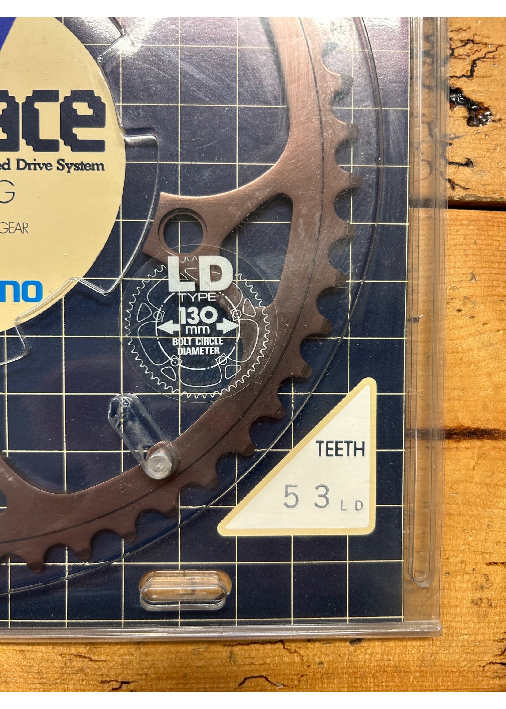 SHIMANO Shimano 53 Tooth 130 BCD Biopace Chainring NOS
