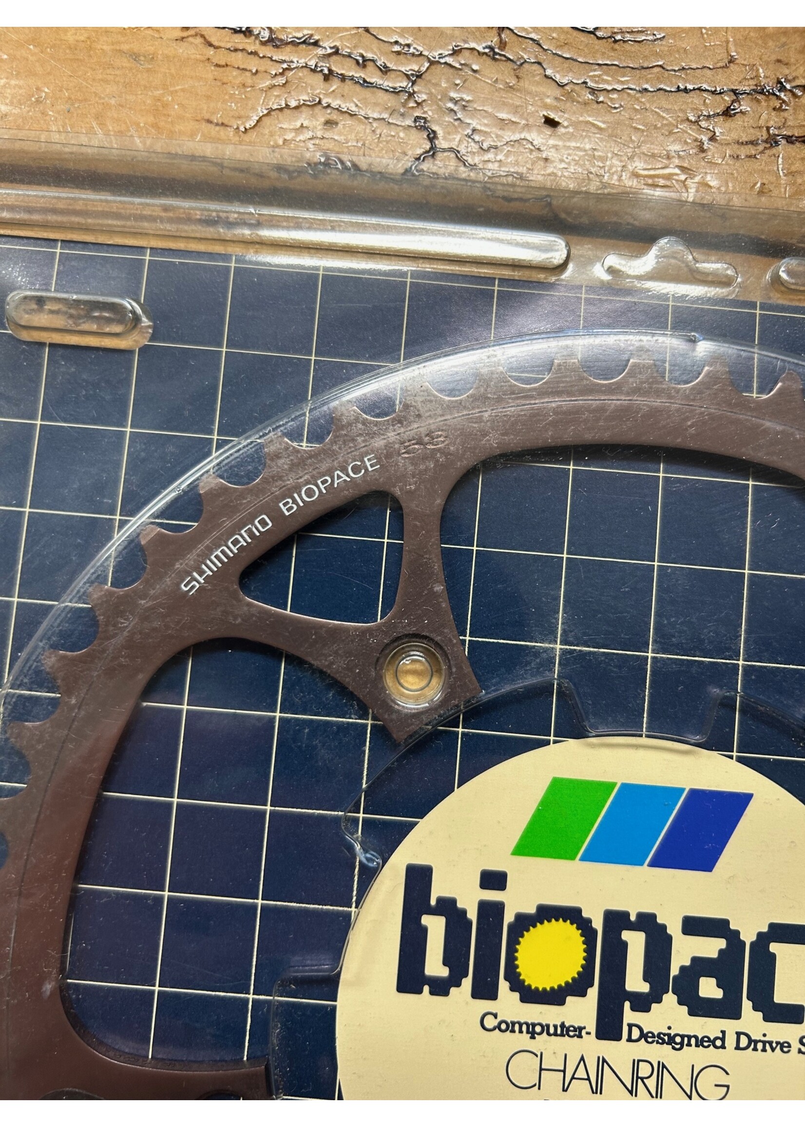 SHIMANO Shimano 53 Tooth 130 BCD Biopace Chainring NOS