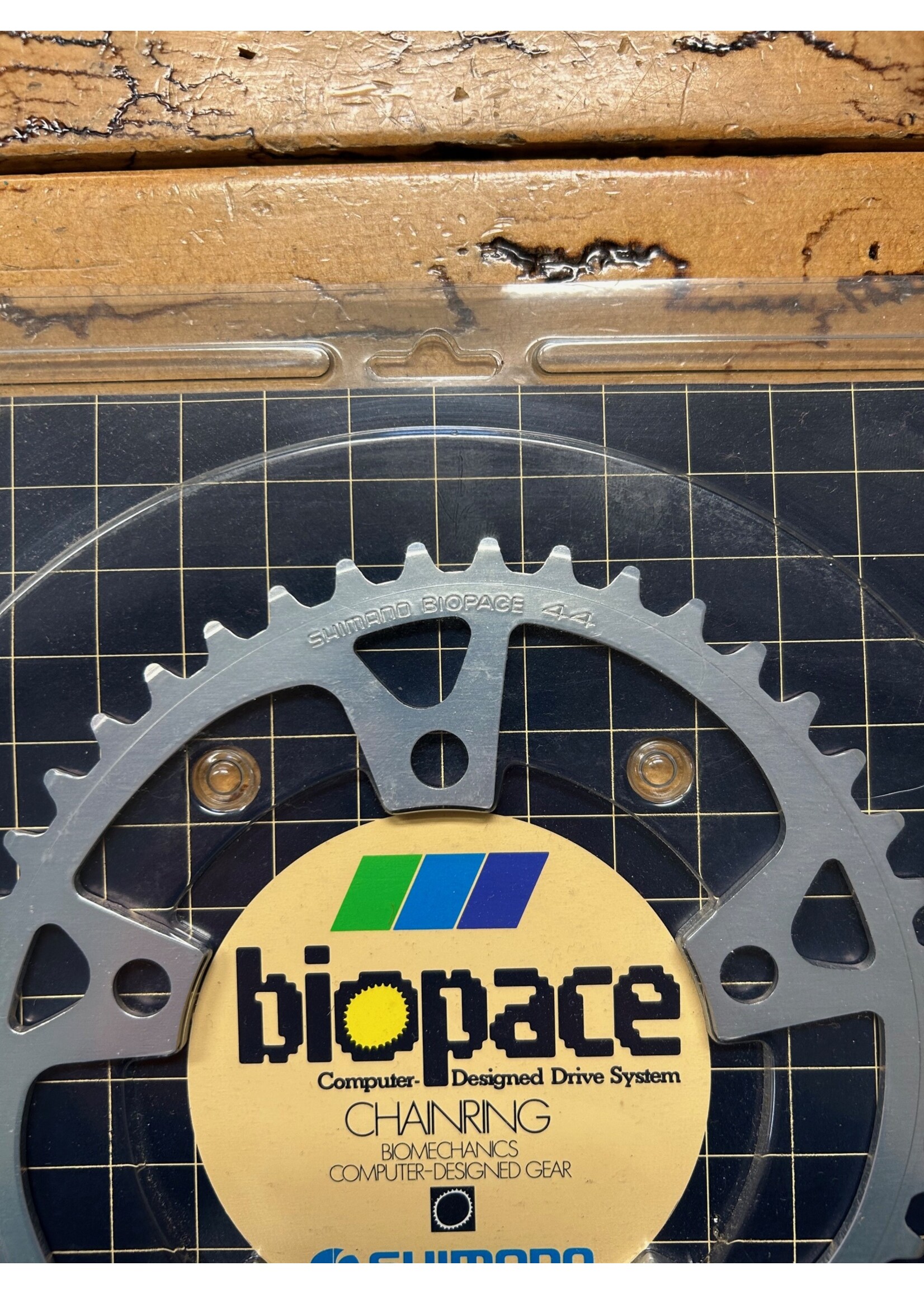 SHIMANO Shimano 44 Tooth 130 BCD Biopace Chainring NOS