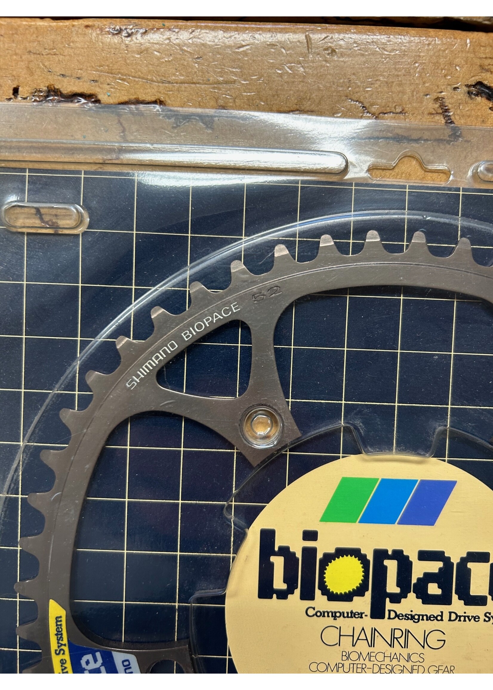 SHIMANO Shimano 52 Tooth 130 BCD Biopace Chainring NOS