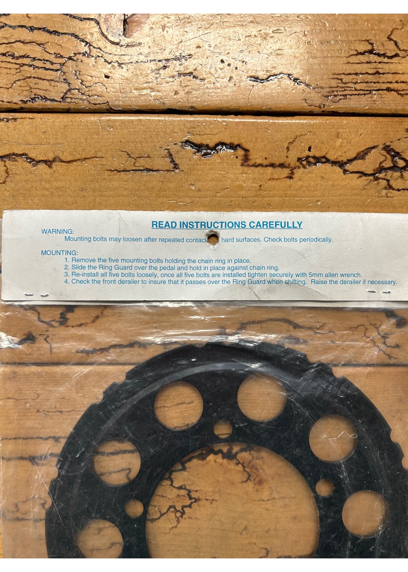 Crystal Design Crystal Design Chain Ring Guard 110 BCD 46-48 Tooth NOS
