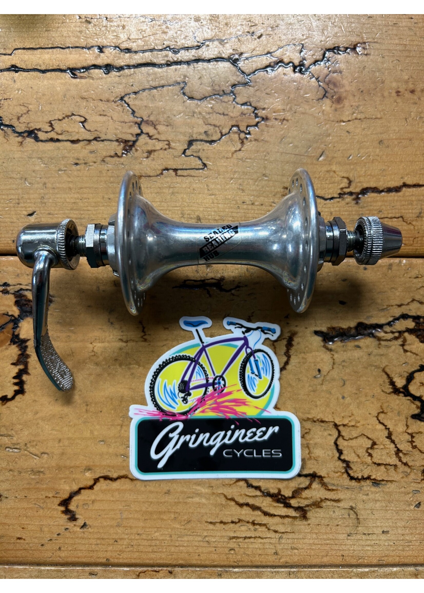Suntour Suntour Sealed Bearing 36 Hole Front Hub With Skewer NOS