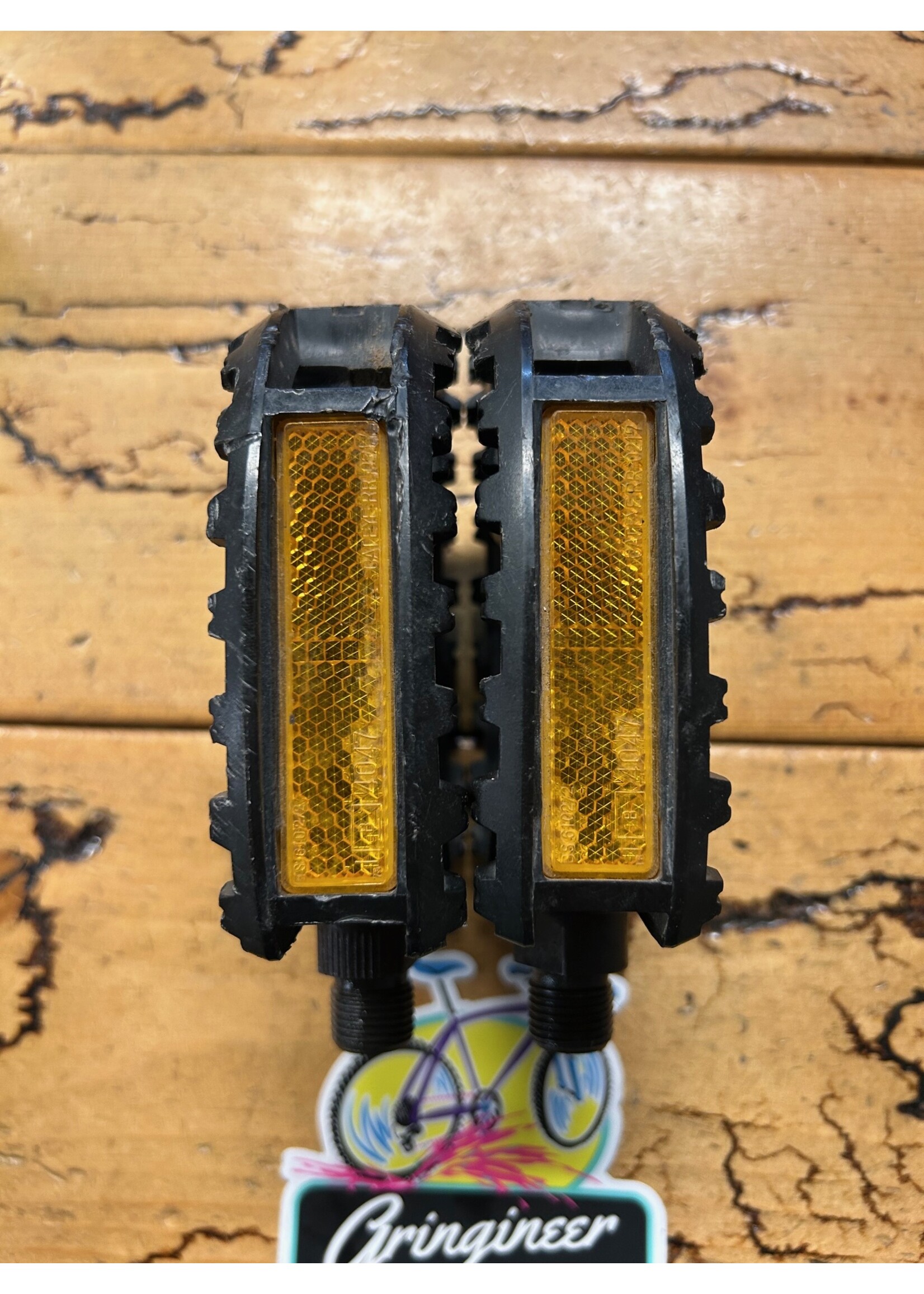 SR Suntour SR SP-518 9/16 Black Plastic Pedals