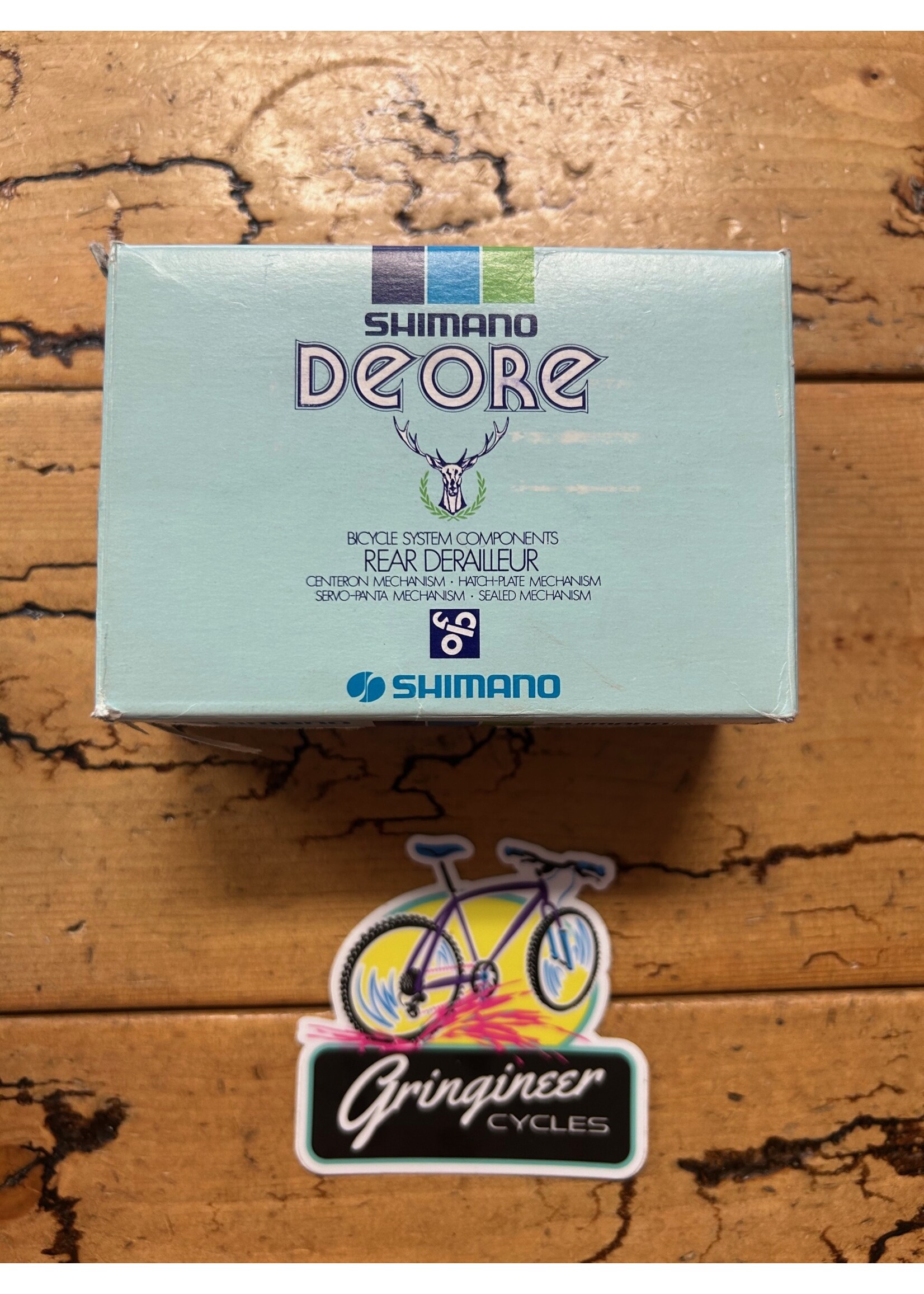 SHIMANO Shimano Deore RD-DE20 Long Cage Rear Derailleur NOS