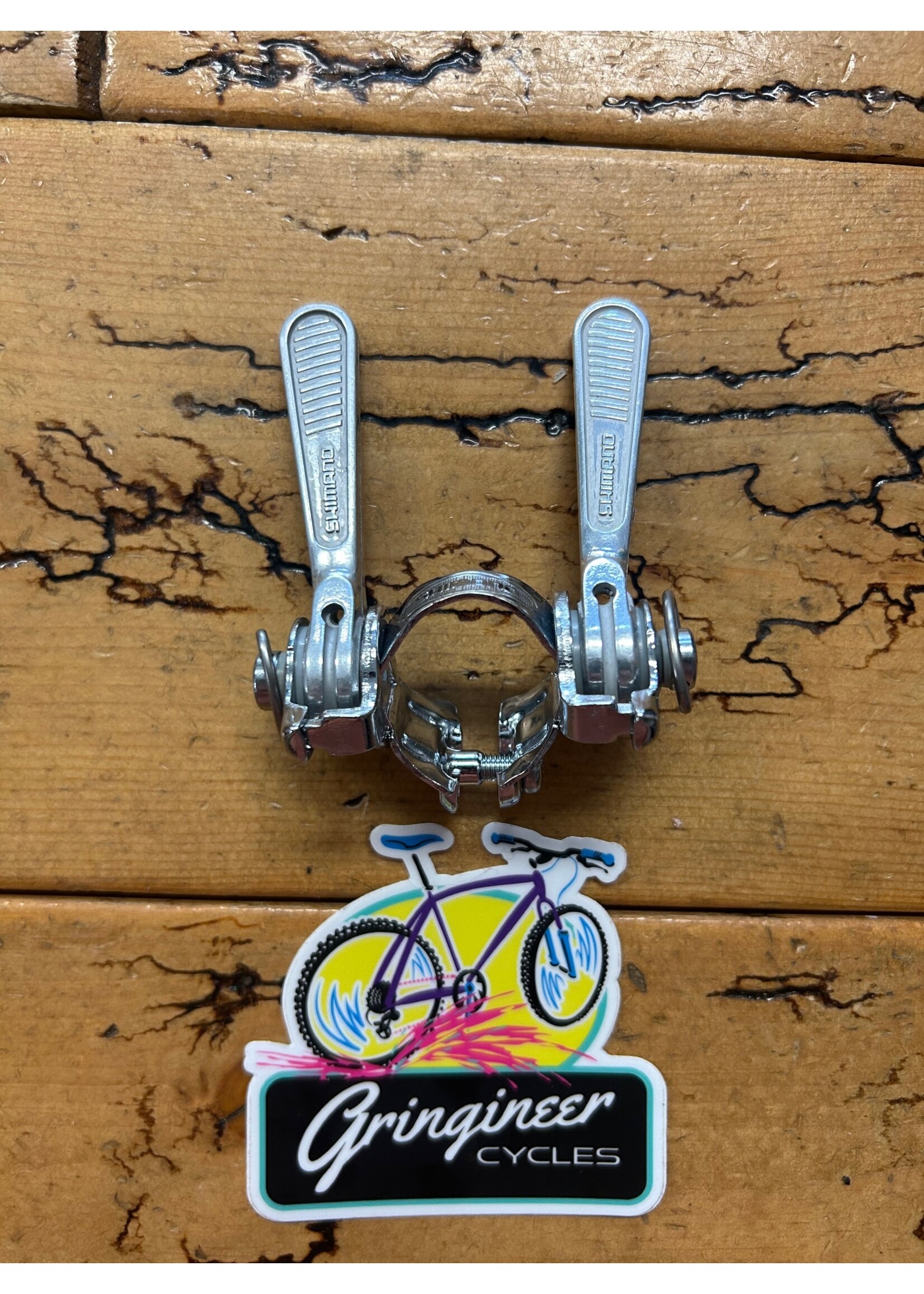 SHIMANO Shimano Deore SL-DE20 Clamp On Downtube Shifters NOS