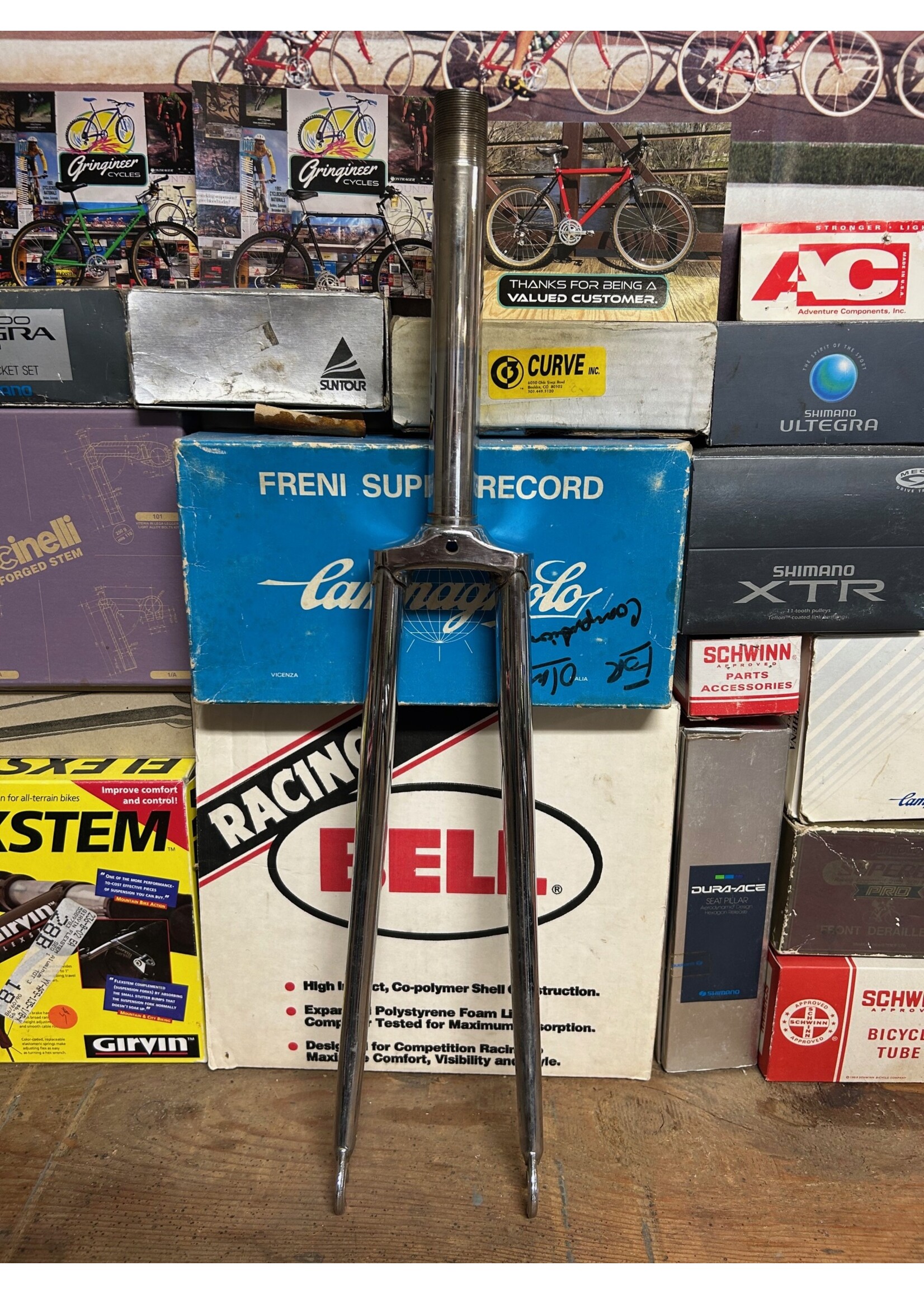 Tange Tange Chrome 700c Lugged 1 Inch Threaded Fork