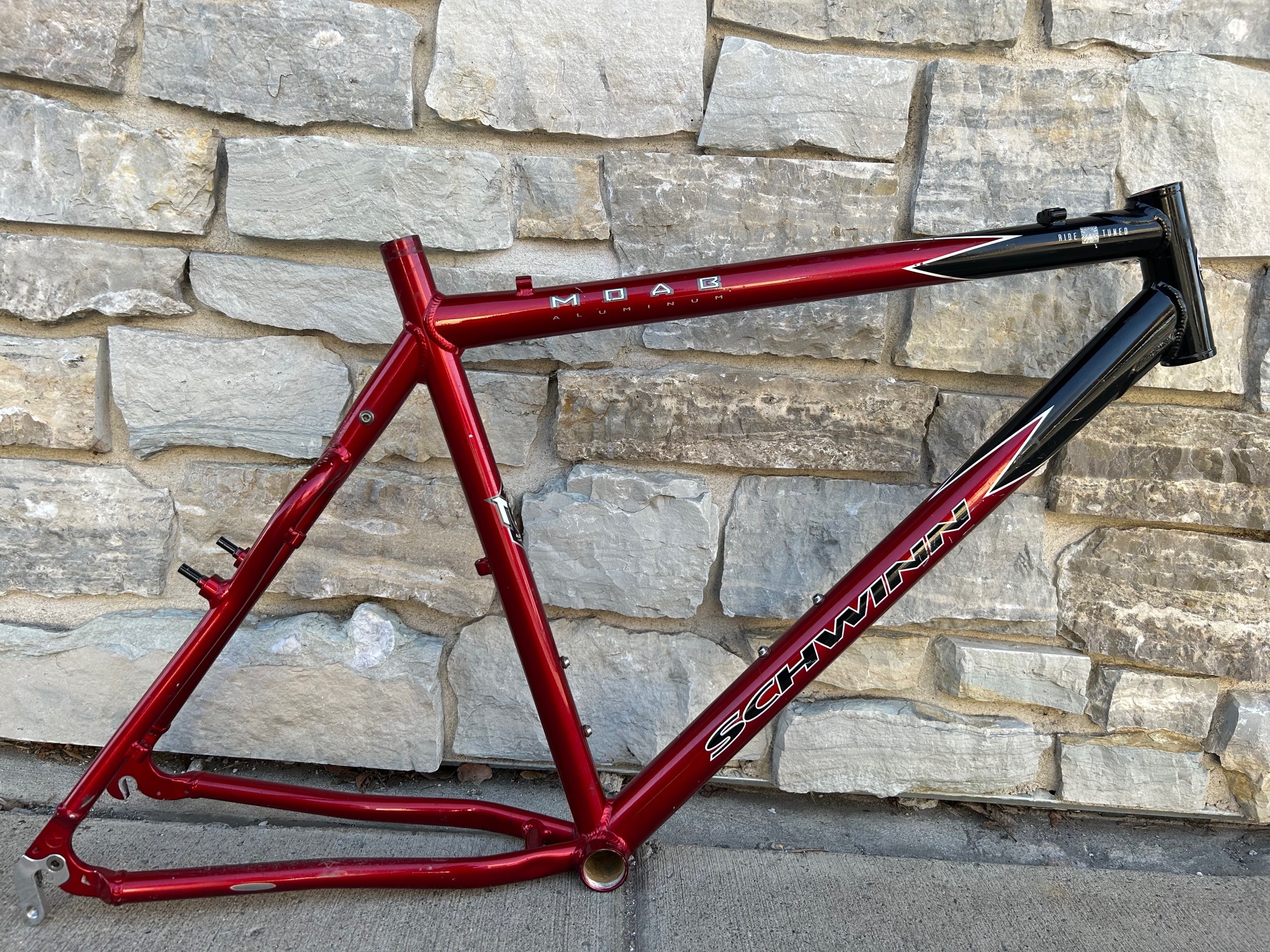 ま*じ様 シュインschwinn moab1 フレームcro-mo old mt シュインschwinn moab1 フレームcro-mo old mtb 90s
