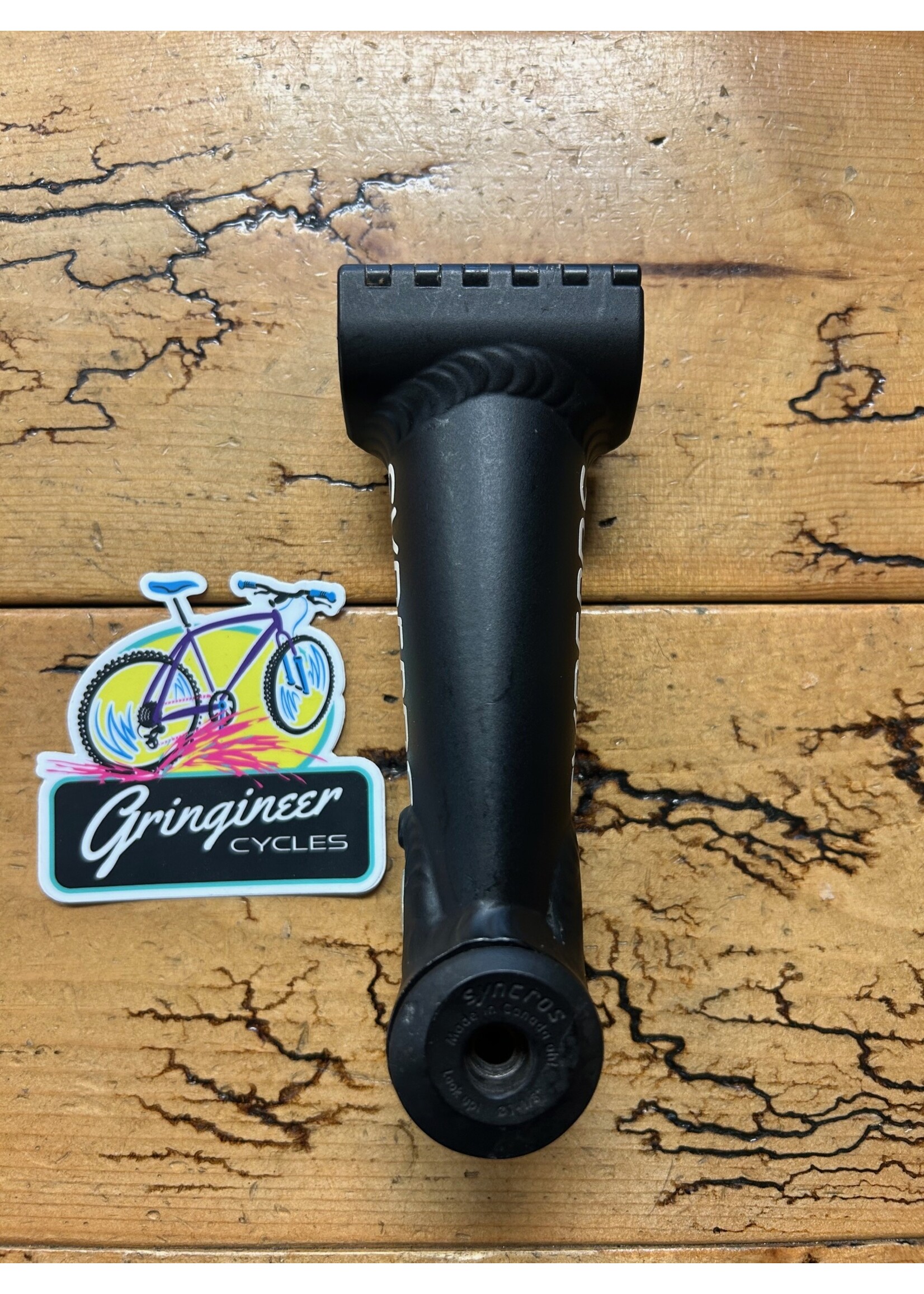 Syncros Syncros 130mm 1 1/8 25.4mm Black Threadless Stem