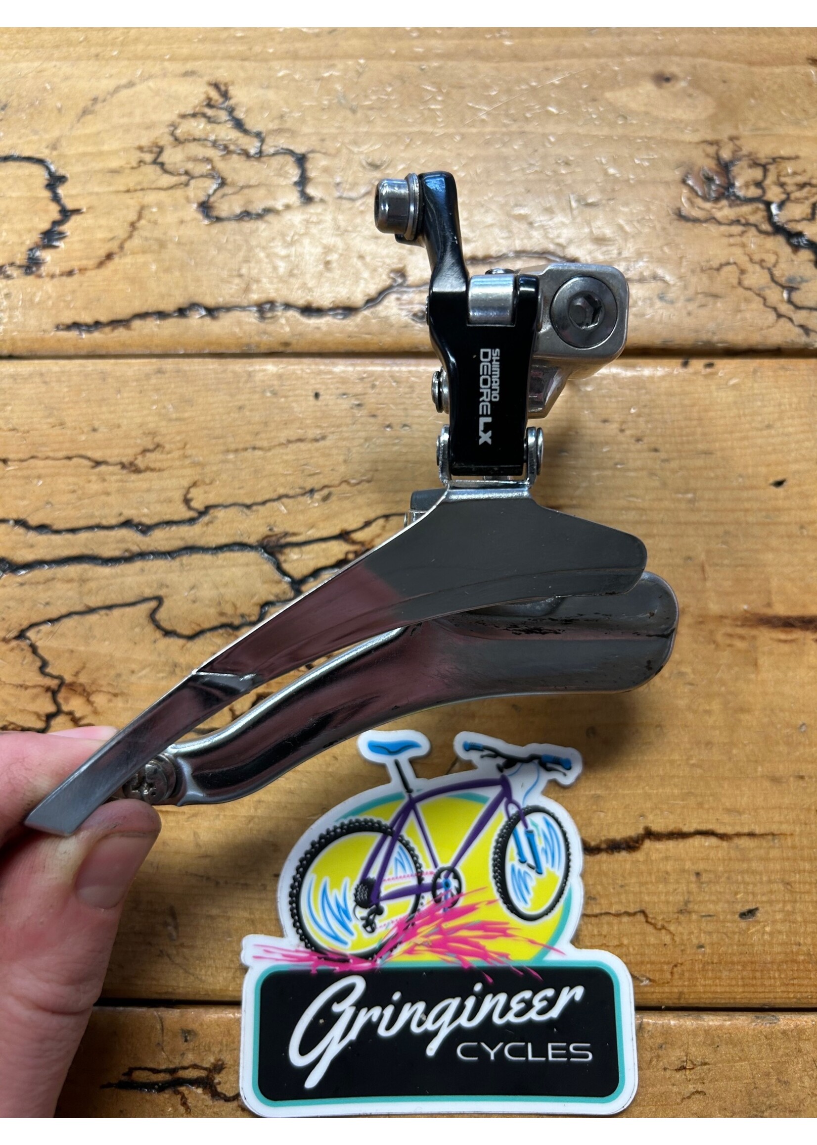 SHIMANO Shimano Deore LX FD-M550 28.6mm Band Clamp Bottom Pull Front Derailleur