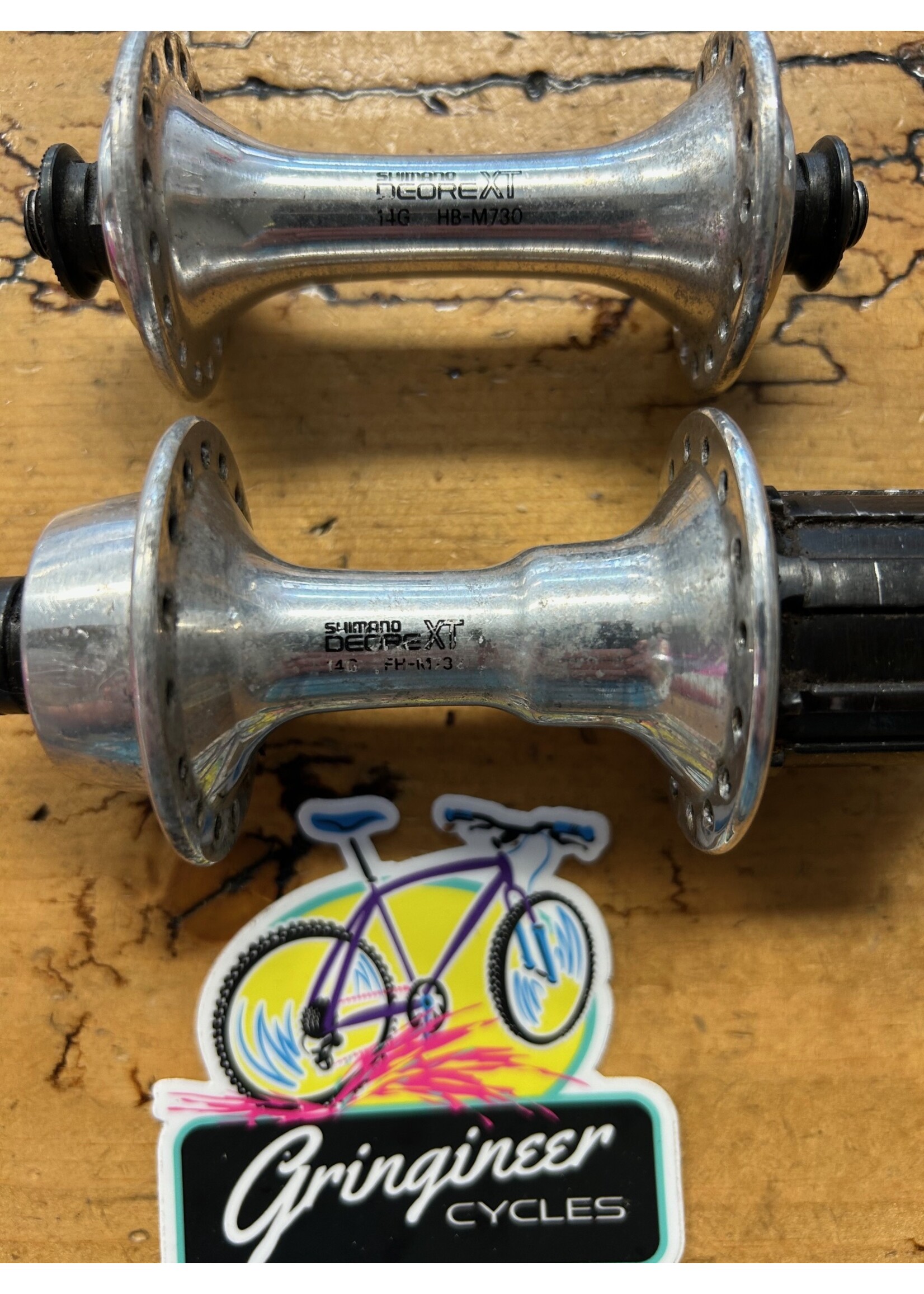 SHIMANO Shimano Deore XT M730 32 Hole 100/135mm Hub Set