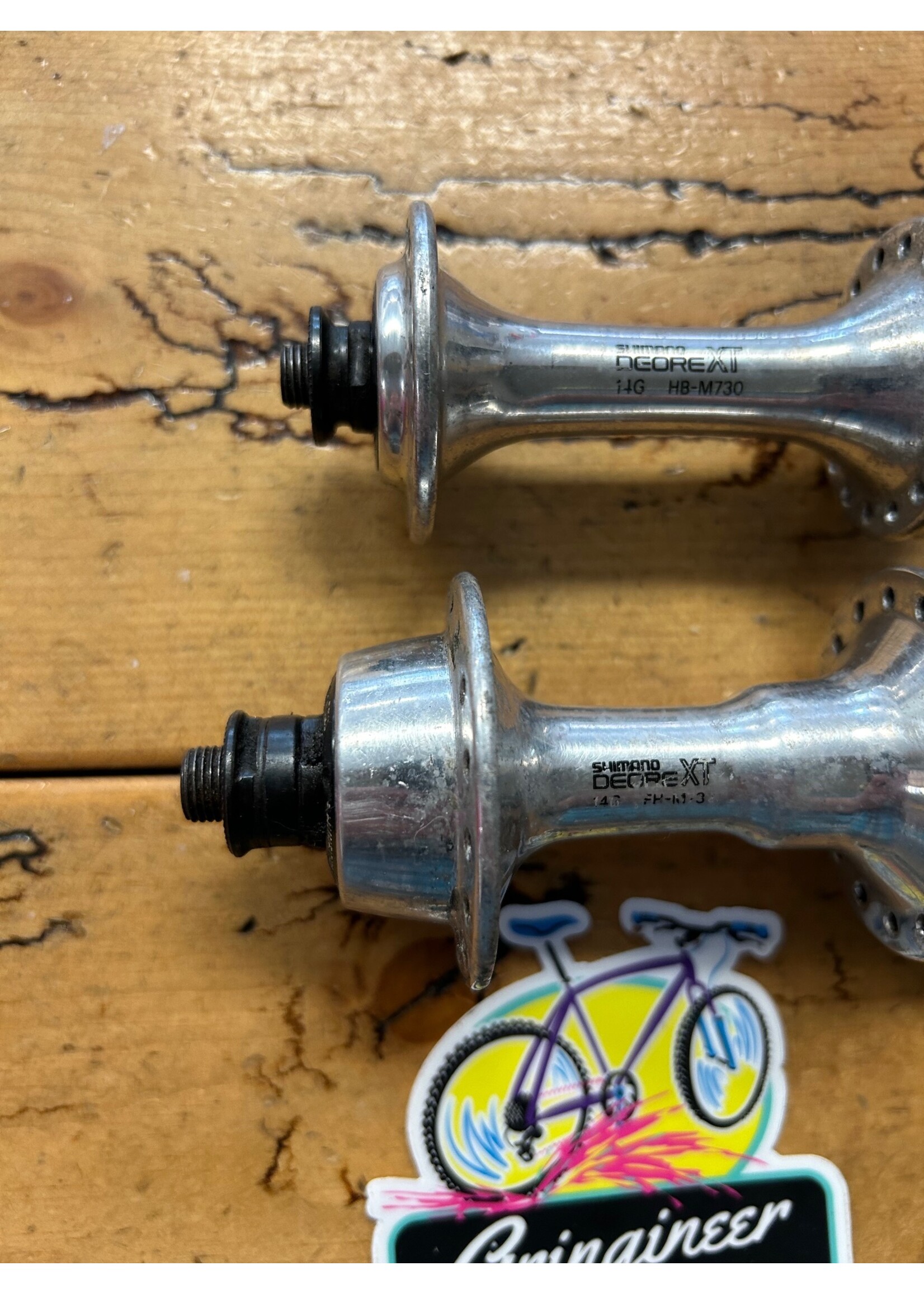 SHIMANO Shimano Deore XT M730 32 Hole 100/135mm Hub Set