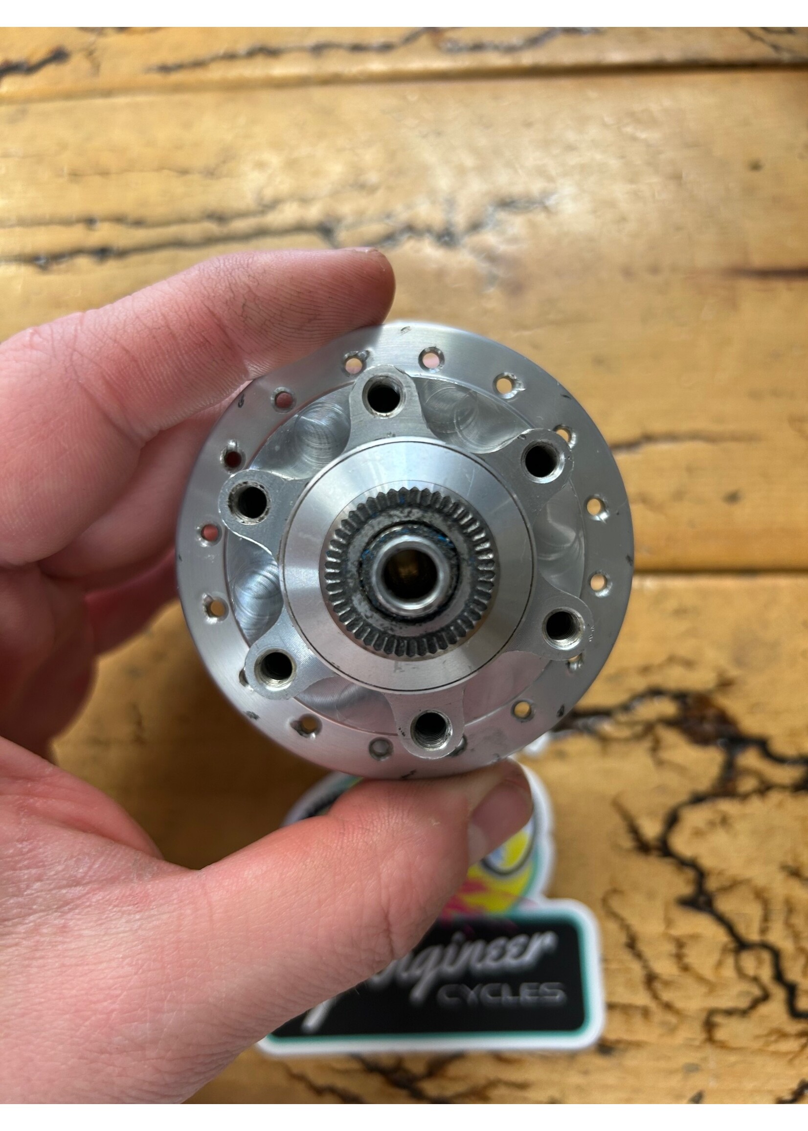 DT Hugi DT Hugi Hayes 6 Bolt Disc Brake Front Hub