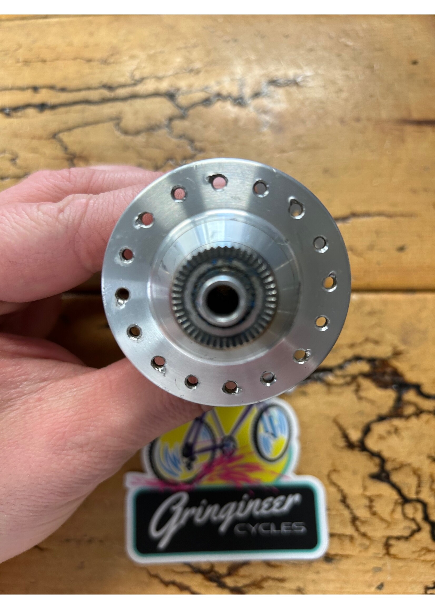 DT Hugi DT Hugi Hayes 6 Bolt Disc Brake Front Hub