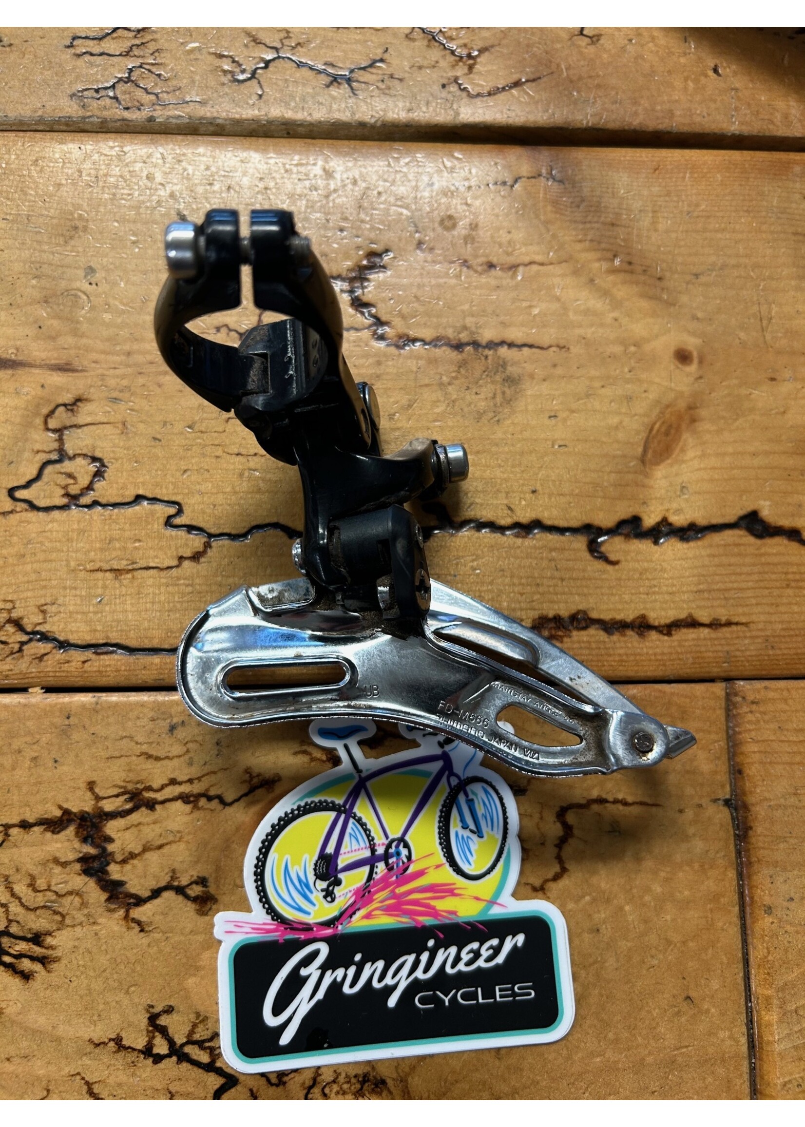 SHIMANO Shimano Deore LX FD-M566 28.6mm Top Pull Front Derailleur