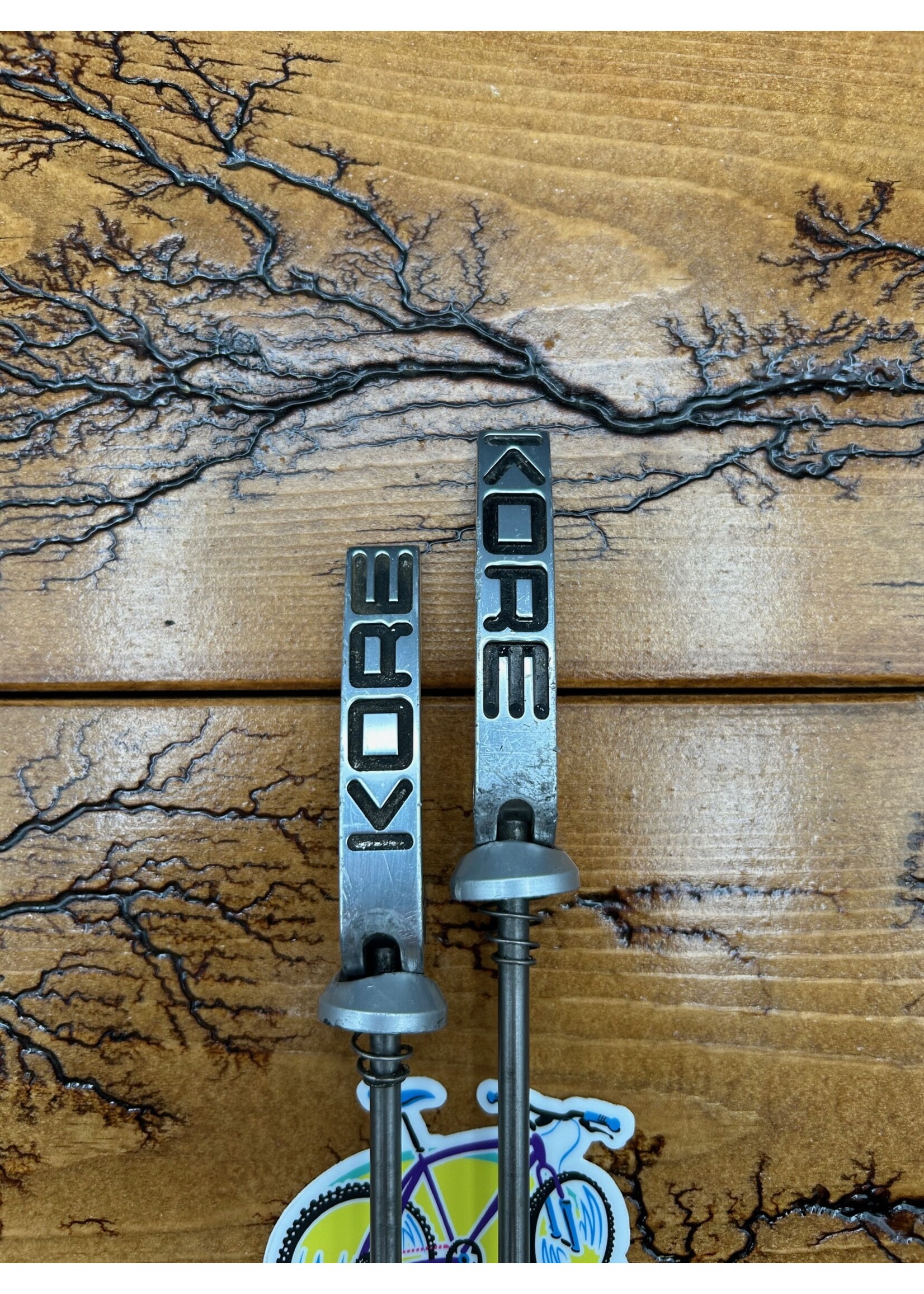 Kore Kore Elite Titanium Silver Quick Release Skewer Set