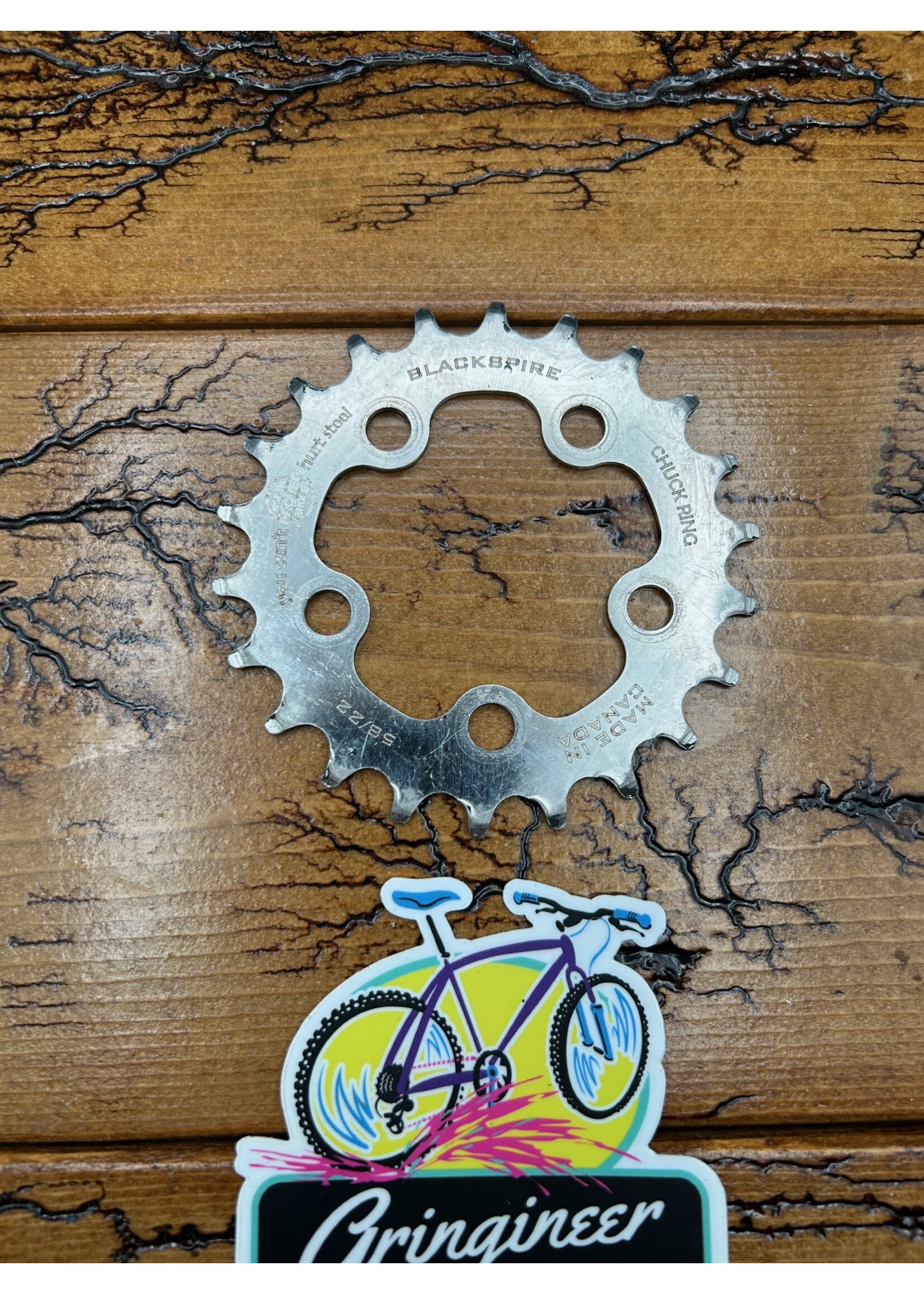 Blackspire Blackspire Chuck Ring 22 Tooth 58 BCD Steel Chainring