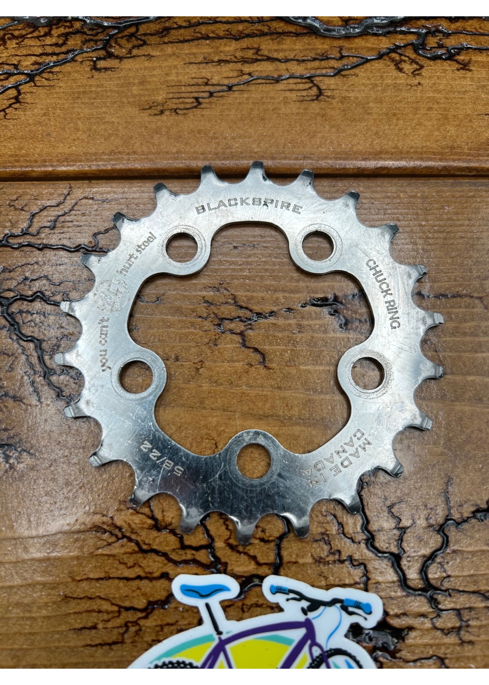 Blackspire Blackspire Chuck Ring 22 Tooth 58 BCD Steel Chainring