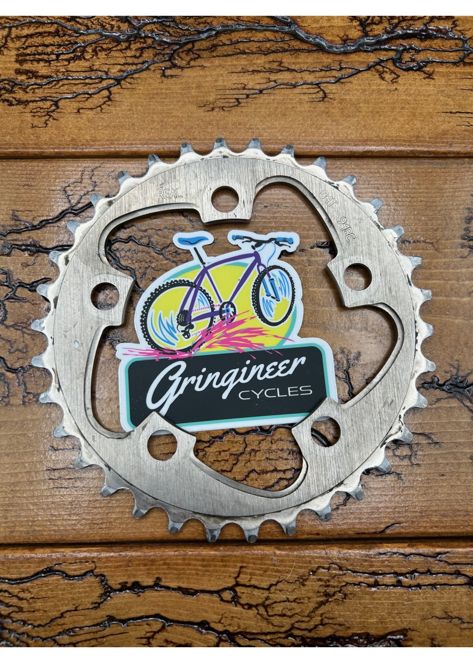 Real Design Real Design 34 Tooth 94 BCD Chainring