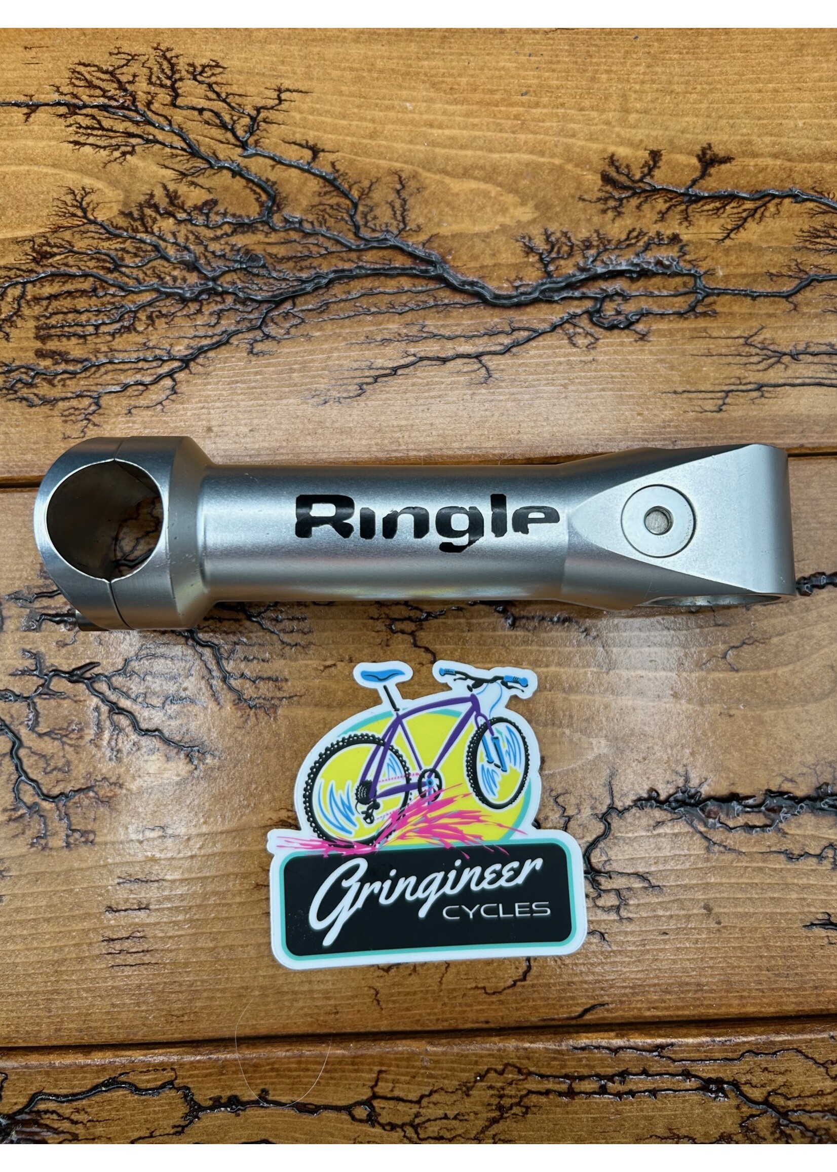 Ringle Ringle Zooka 135mm Silver 1 1/8 Threadless Stem