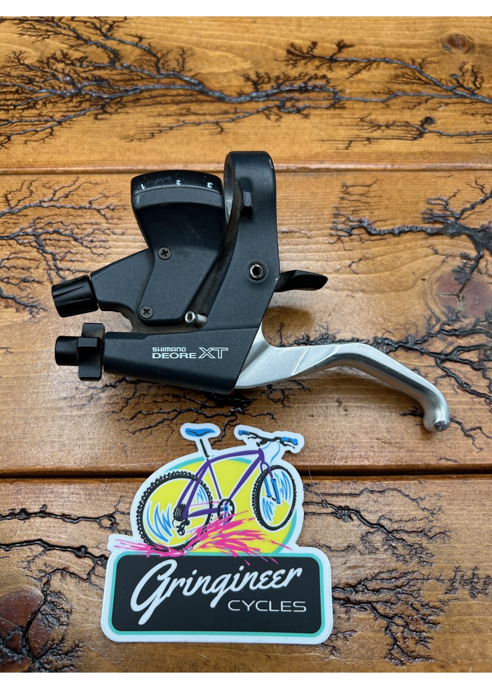 SHIMANO Shimano Deore XT ST-M739 Left 3 Speed Shifter and Brake Lever