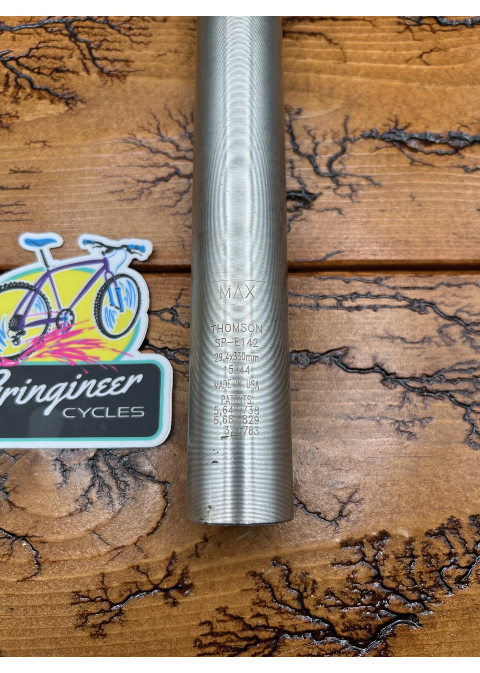 Thomson Thomson SP-E142 29.4mm x 330mm Silver Seatpost