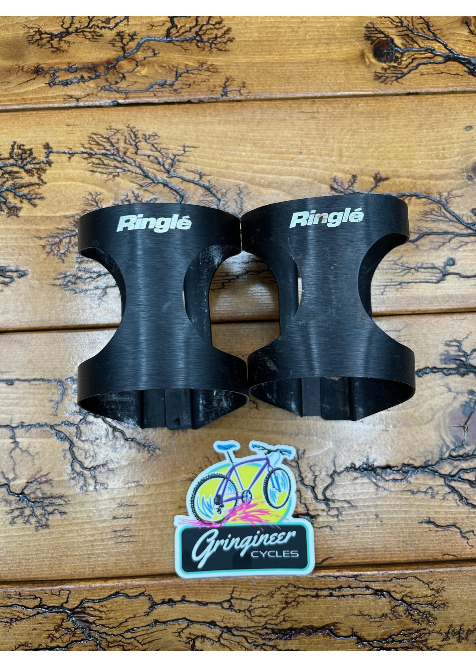 Ringle Ringle H2O Black Bottle Cage Set With Hardware