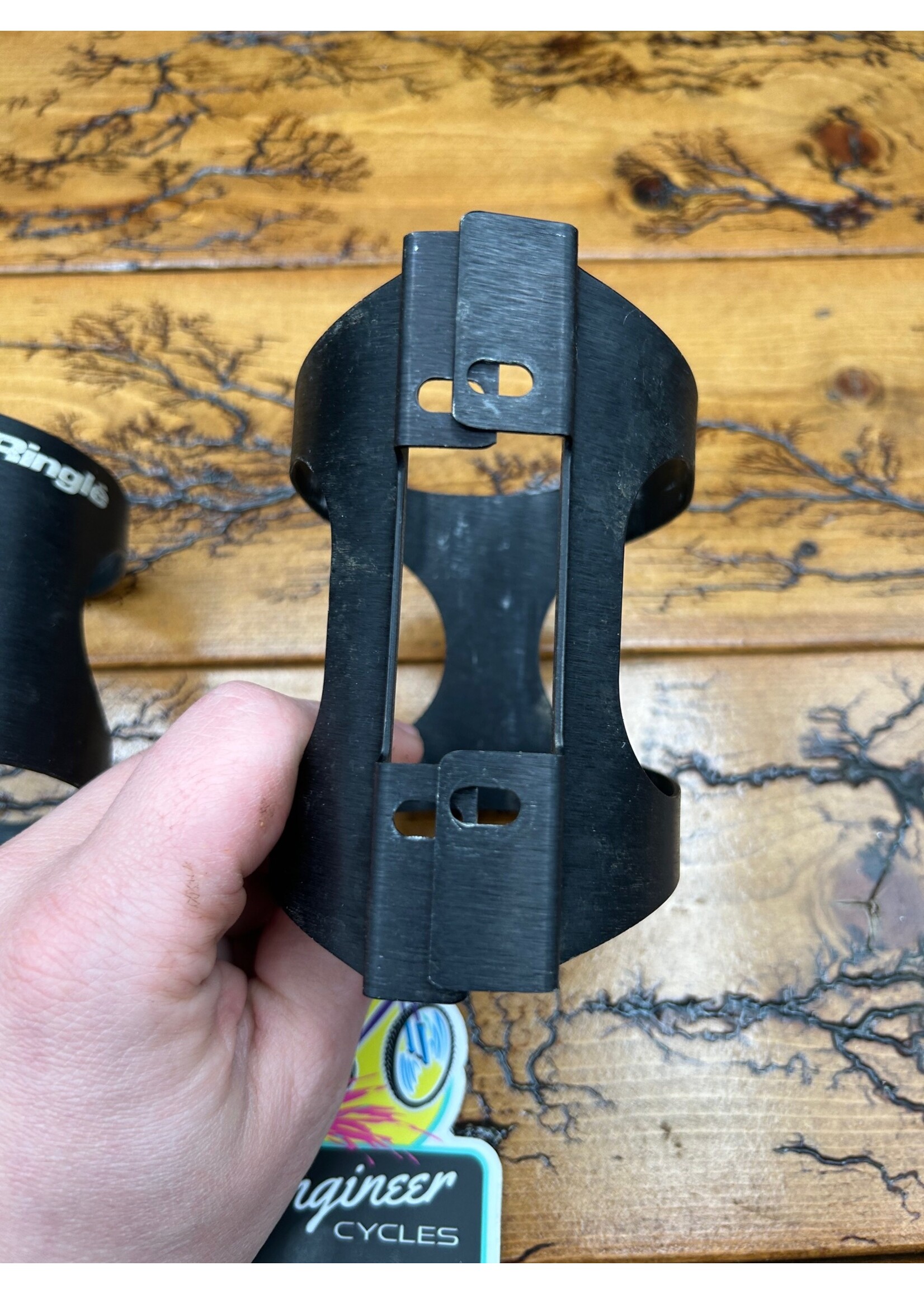 Ringle Ringle H2O Black Bottle Cage Set With Hardware