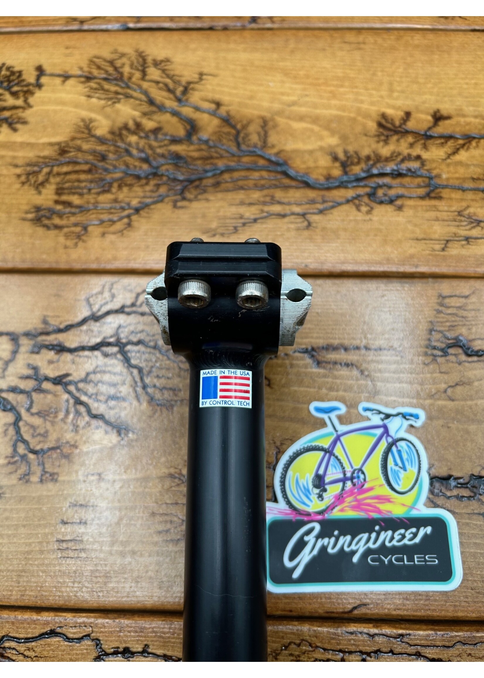 Control Tech Control Tech 27.2mm x 350mm Black Seatpost