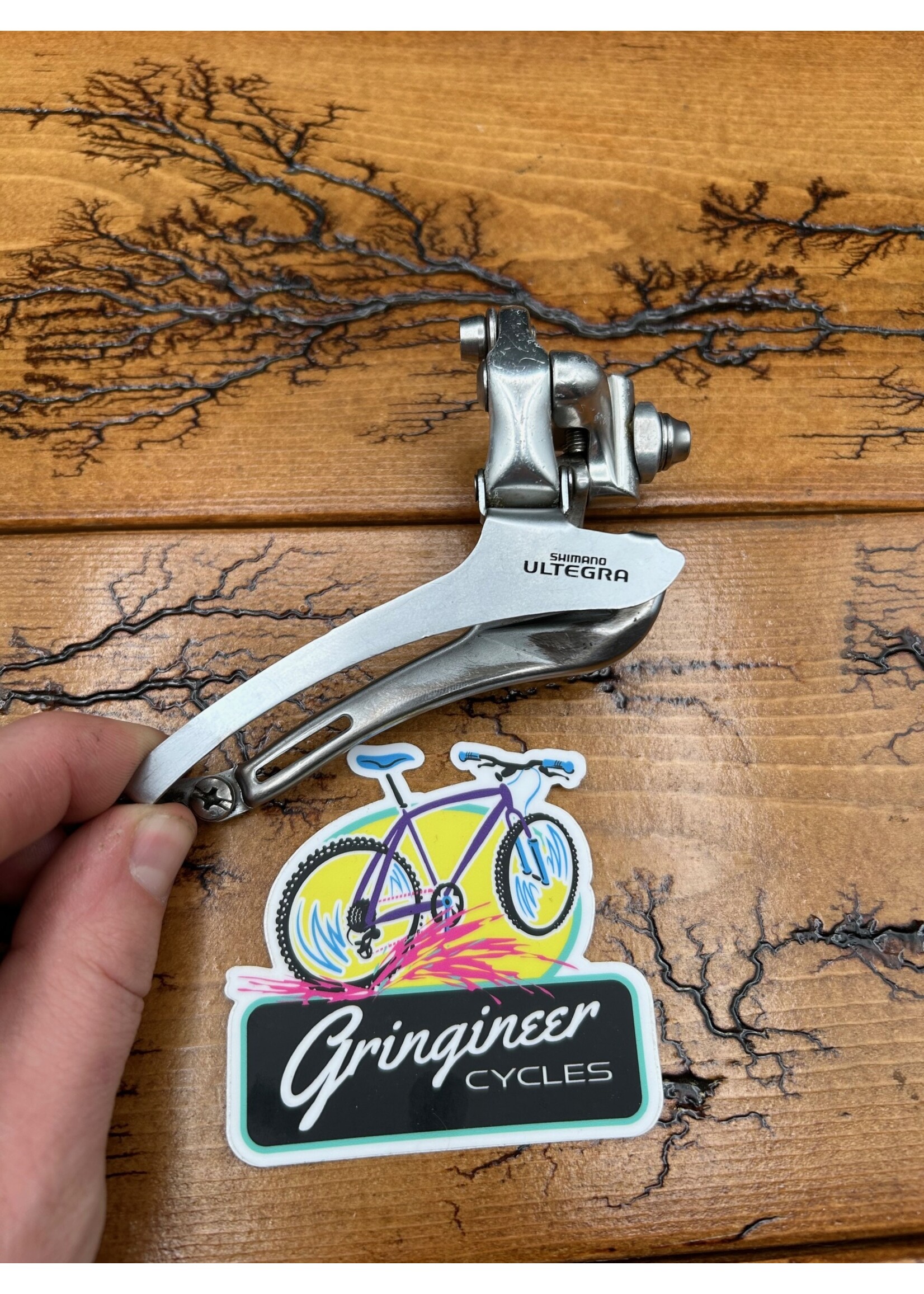 SHIMANO Shimano Ultegra FD-6500 Braze On Bottom Pull Front Derailleur