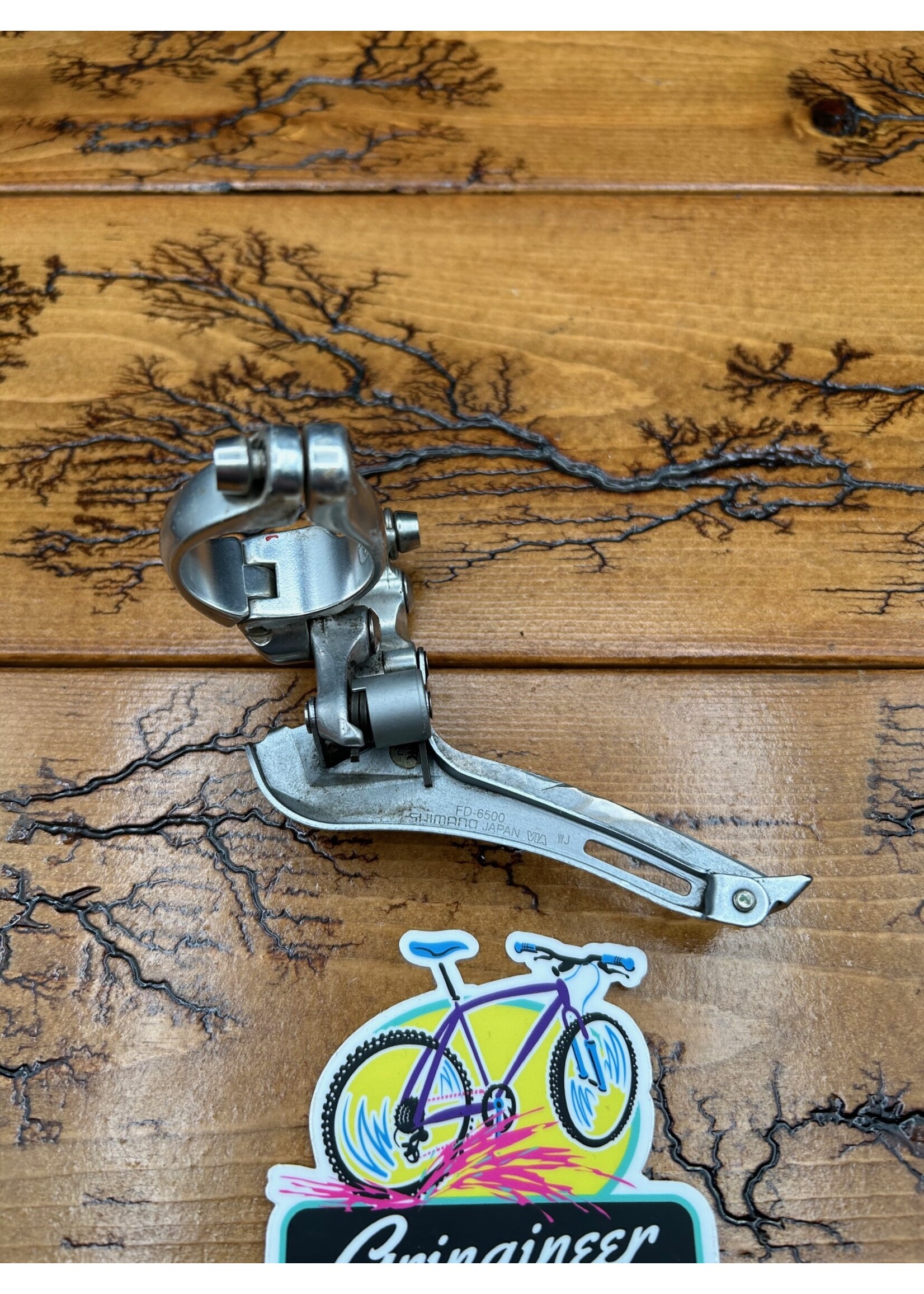 SHIMANO Shimano Ultegra FD-6500 31.8mm Clamp On Bottom Pull Front Derailleur