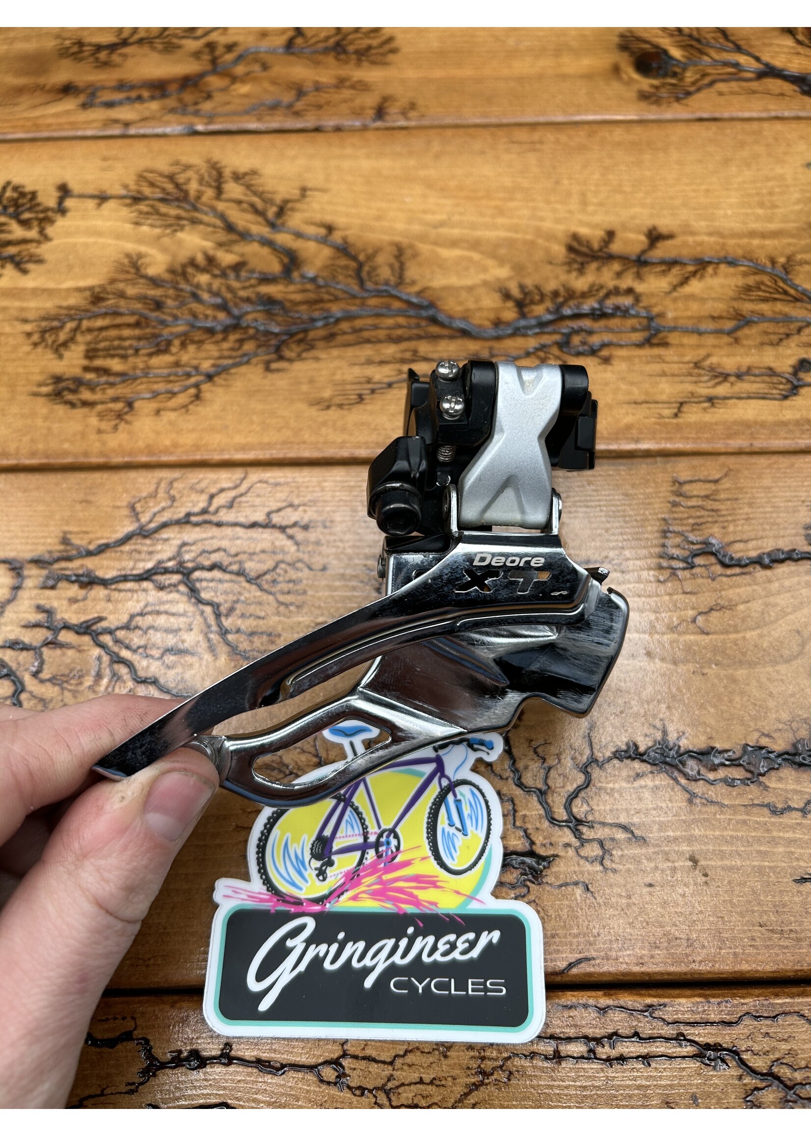 SHIMANO Shimano Deore XT FD-M771 34.9mm Clamp On Dual Pull Front Derailleur