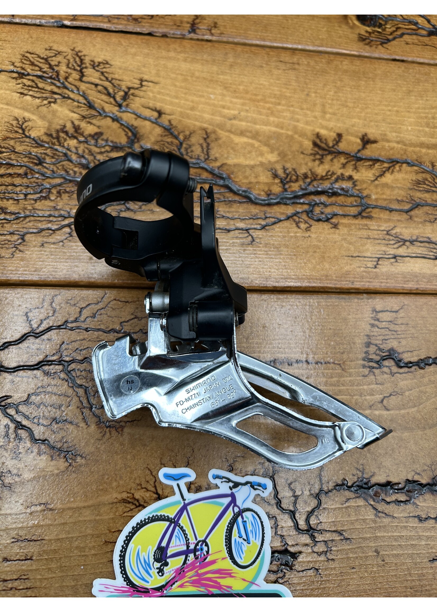 SHIMANO Shimano Deore XT FD-M771 34.9mm Clamp On Dual Pull Front Derailleur